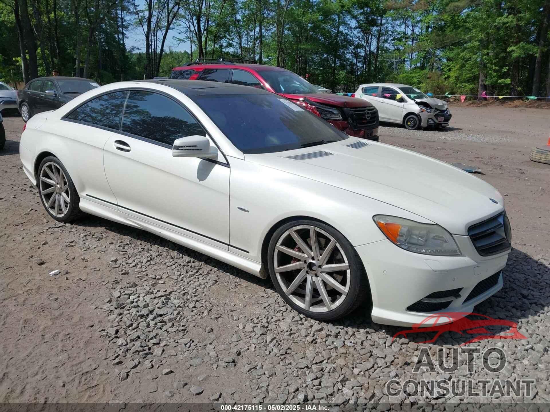 MERCEDES-BENZ CL 550 2012 - WDDEJ9EB3CA030017
