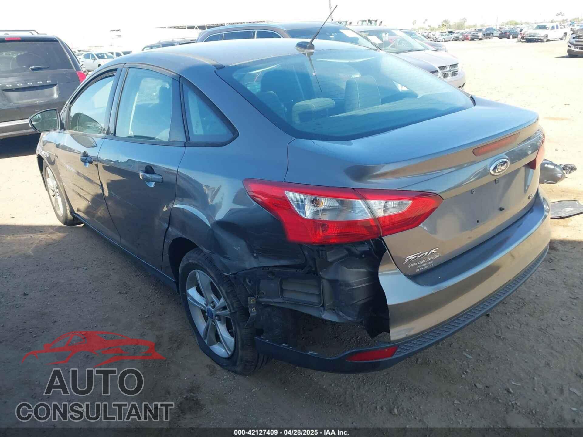 FORD FOCUS 2013 - 1FADP3F23DL358498
