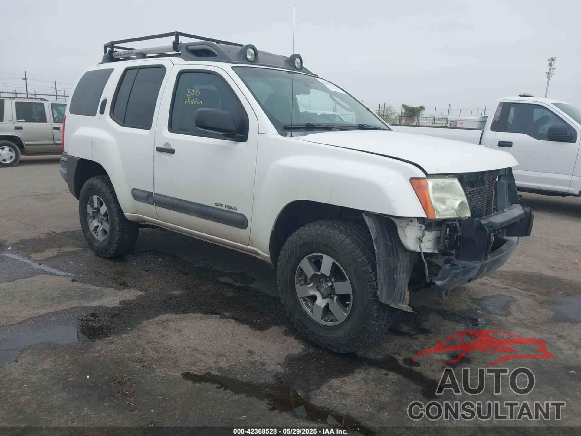 NISSAN XTERRA 2010 - 5N1AN0NW2AC507349