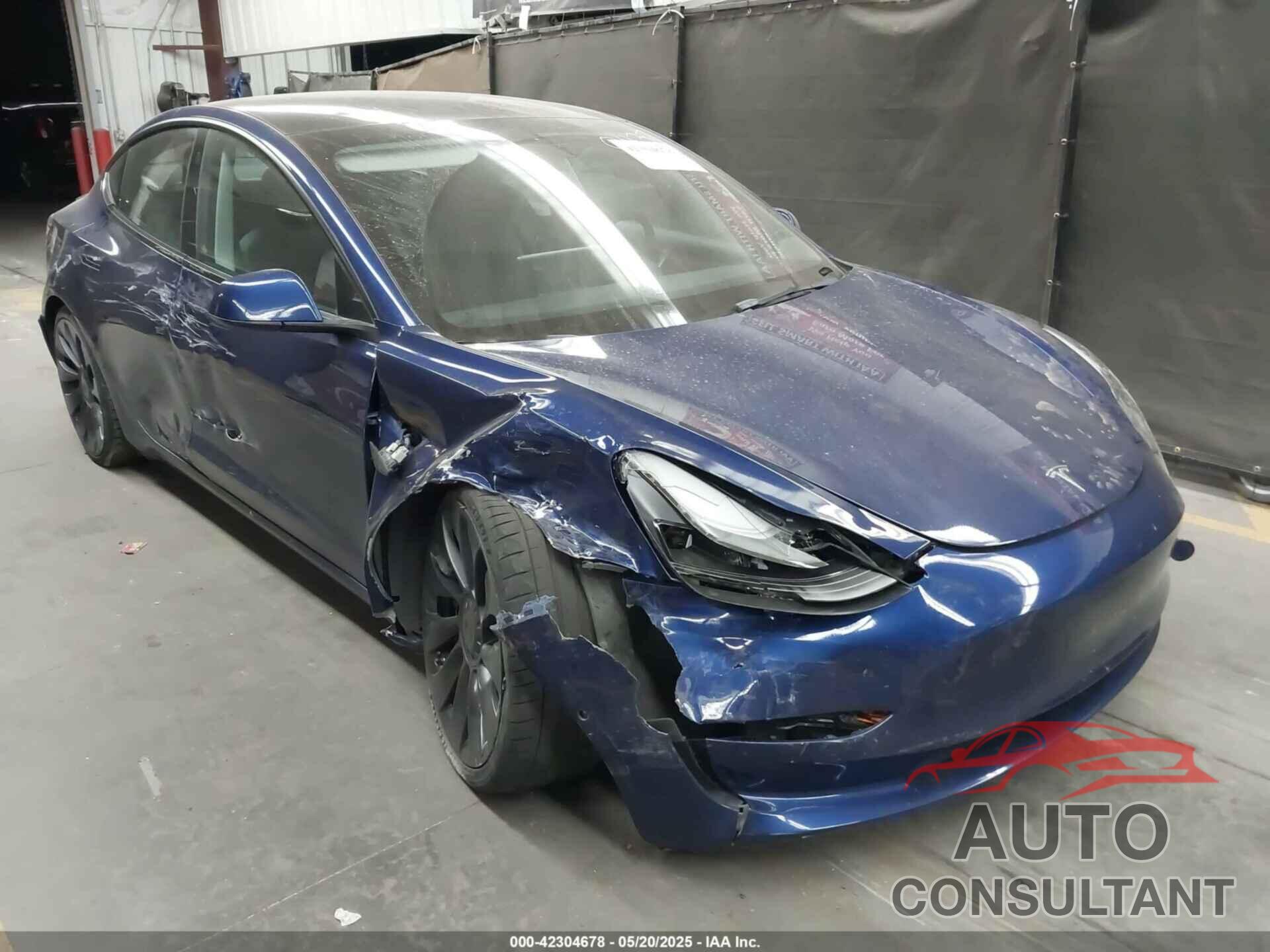 TESLA MODEL 3 2022 - 5YJ3E1EC1NF104786