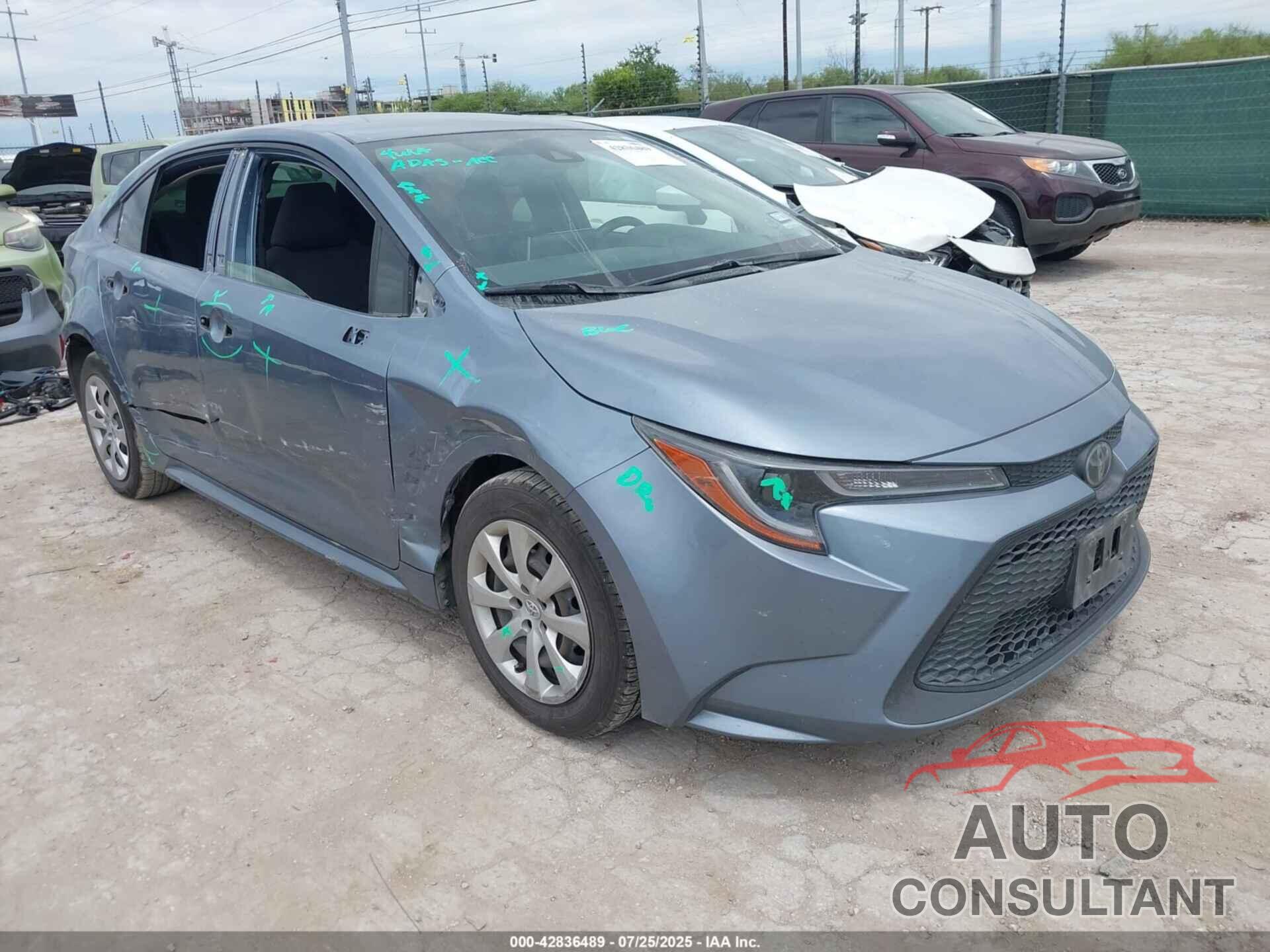 TOYOTA COROLLA 2021 - JTDEPMAE8MJ163336