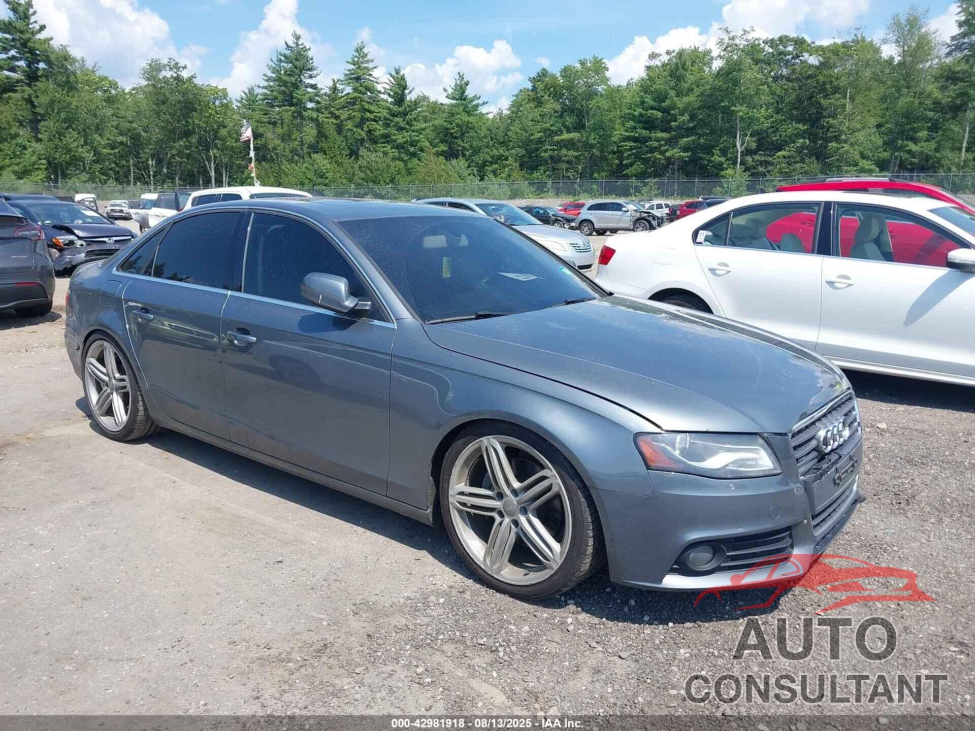 AUDI A4 2012 - WAUBFAFL3CN017992