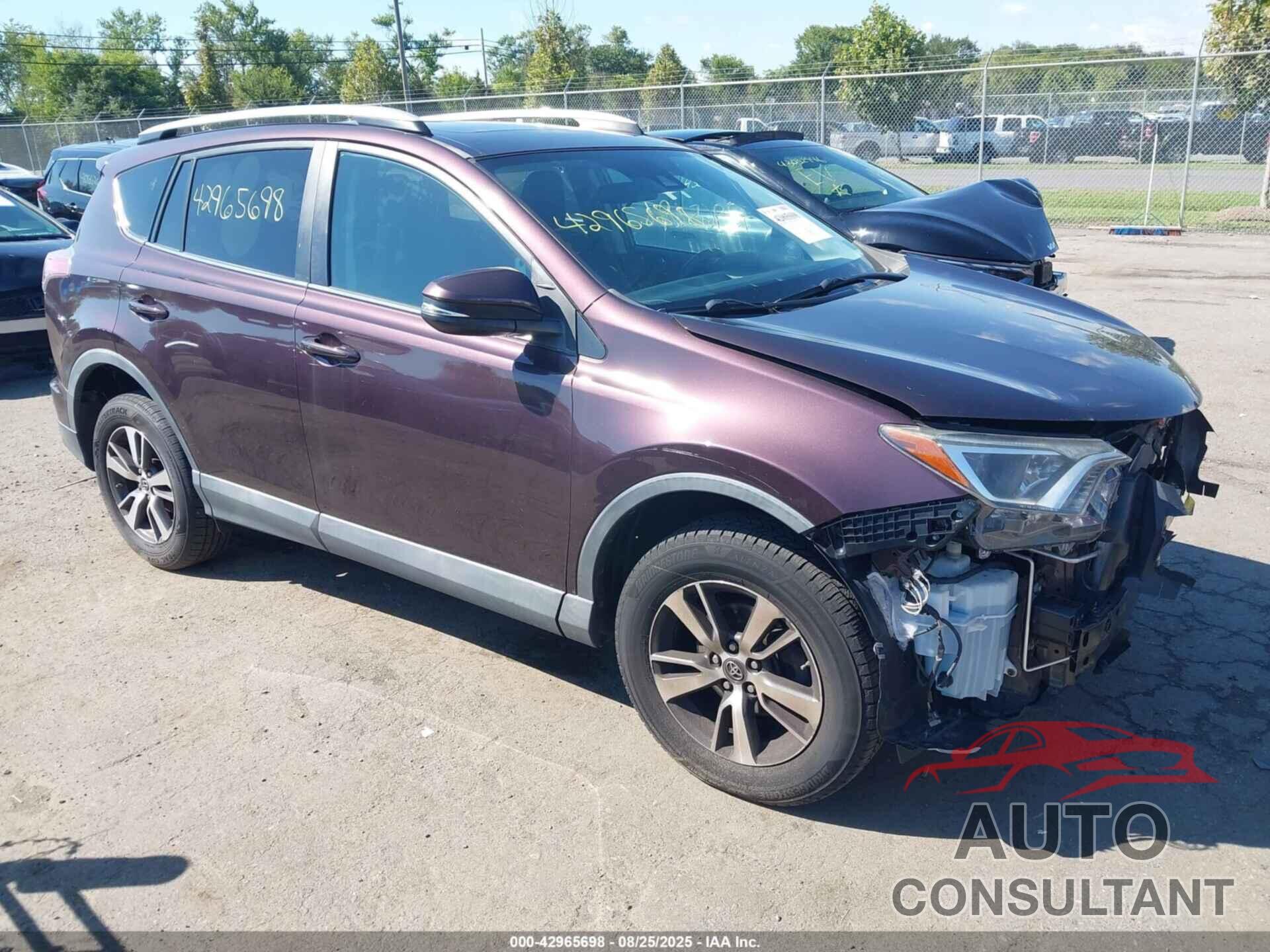 TOYOTA RAV4 2016 - 2T3RFREV9GW529161