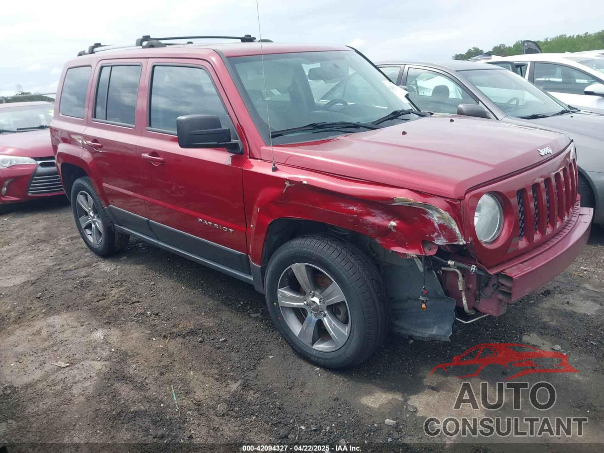 JEEP PATRIOT 2016 - 1C4NJRFBXGD657097