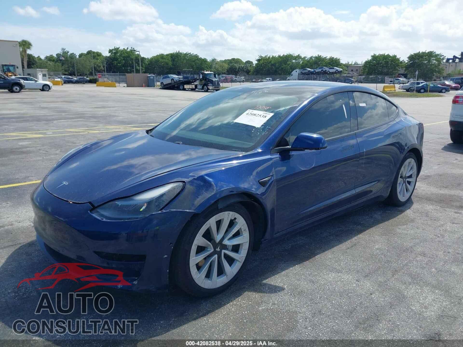 TESLA MODEL 3 2021 - 5YJ3E1EA5MF031872