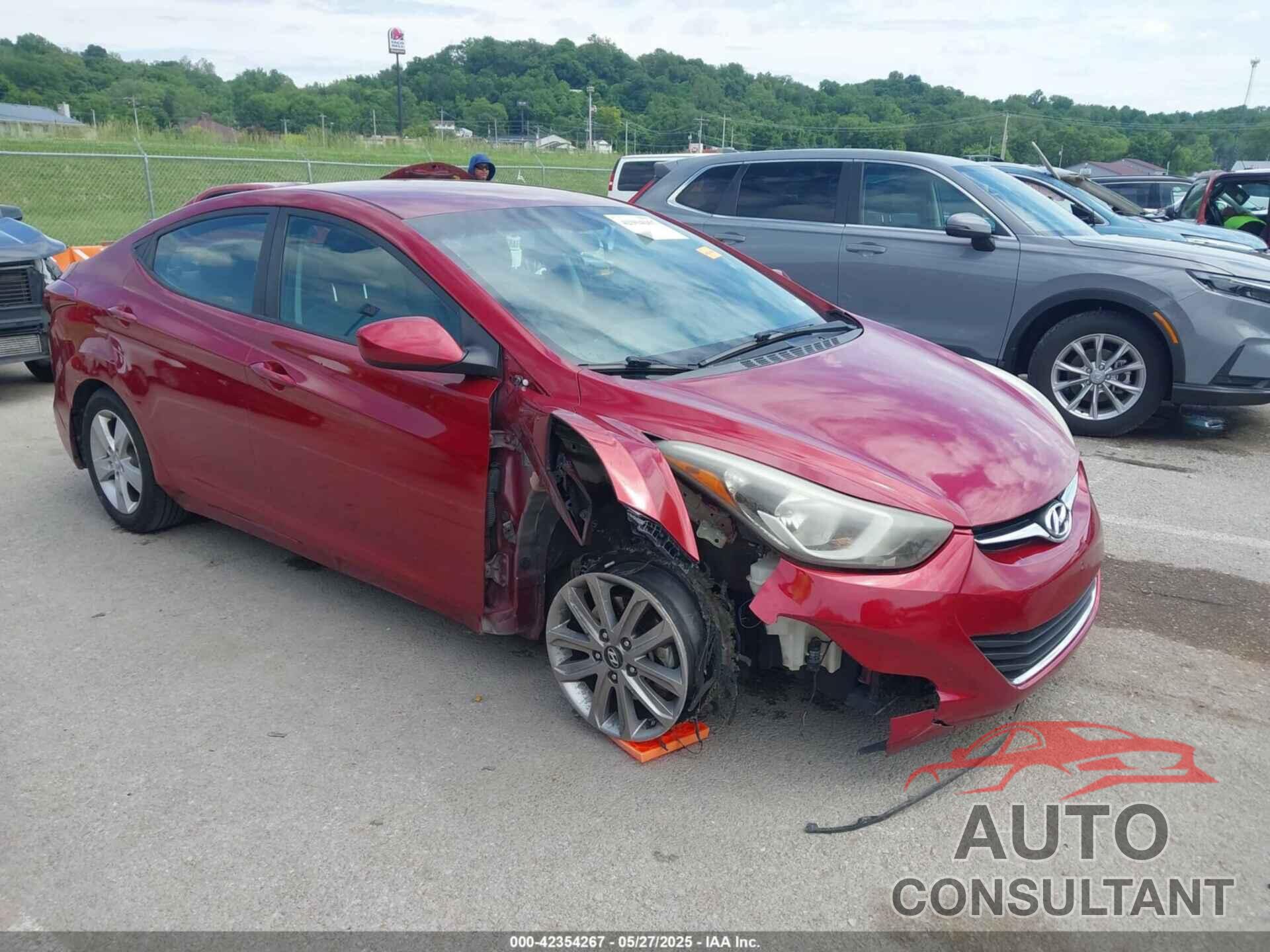 HYUNDAI ELANTRA 2014 - 5NPDH4AE8EH480763