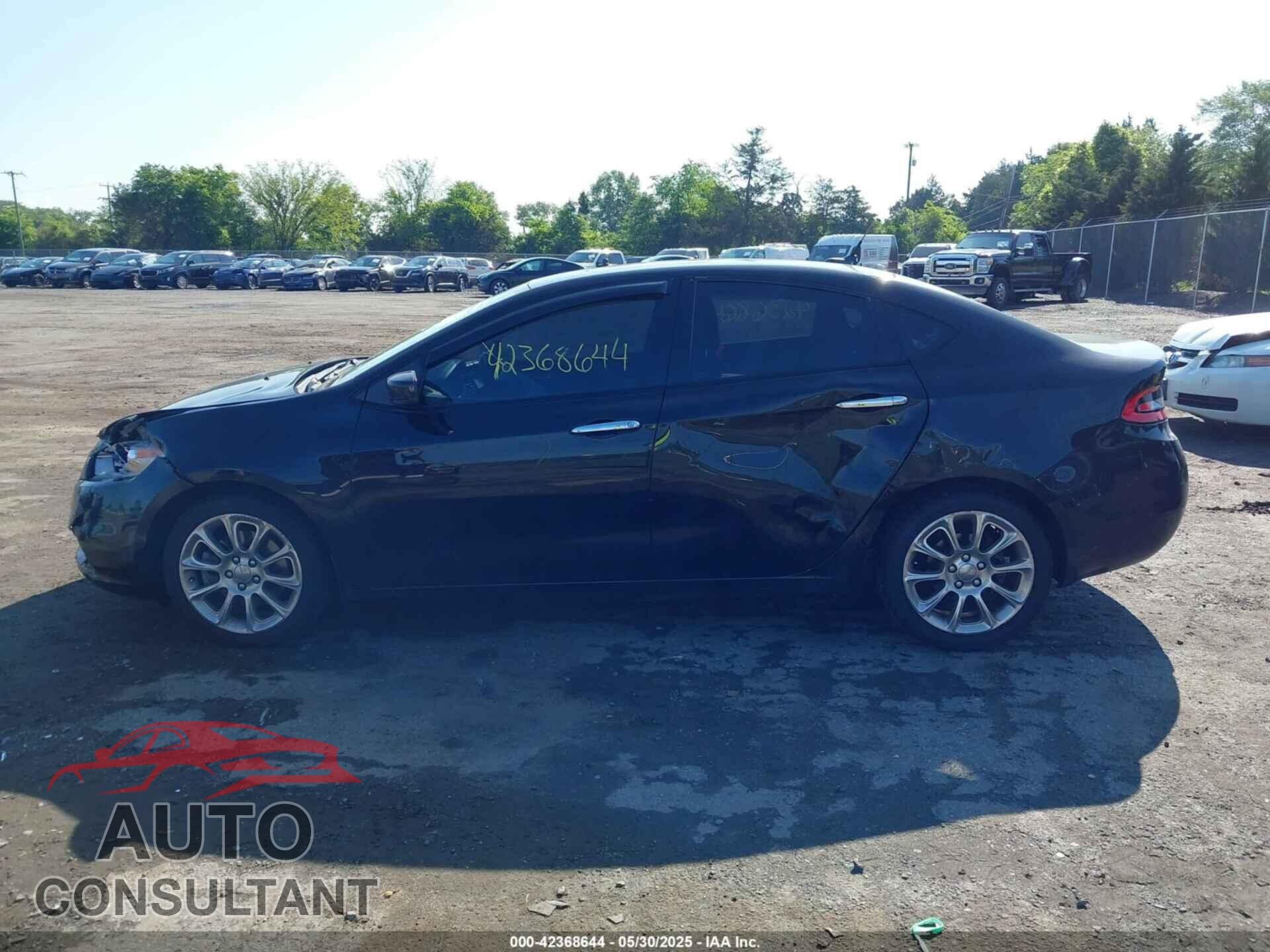 DODGE DART 2014 - 1C3CDFCB4ED860280