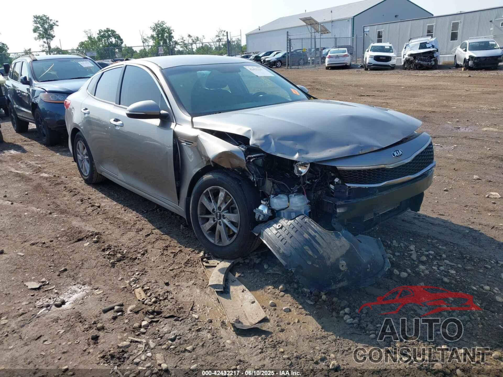 KIA OPTIMA 2016 - 5XXGT4L37GG026235