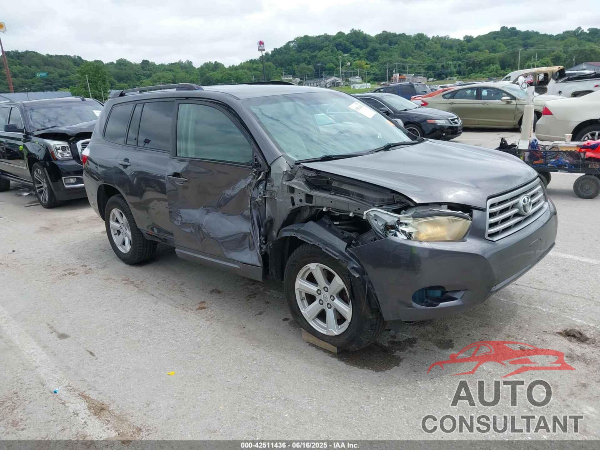 TOYOTA HIGHLANDER 2009 - JTEDA41AX92000453