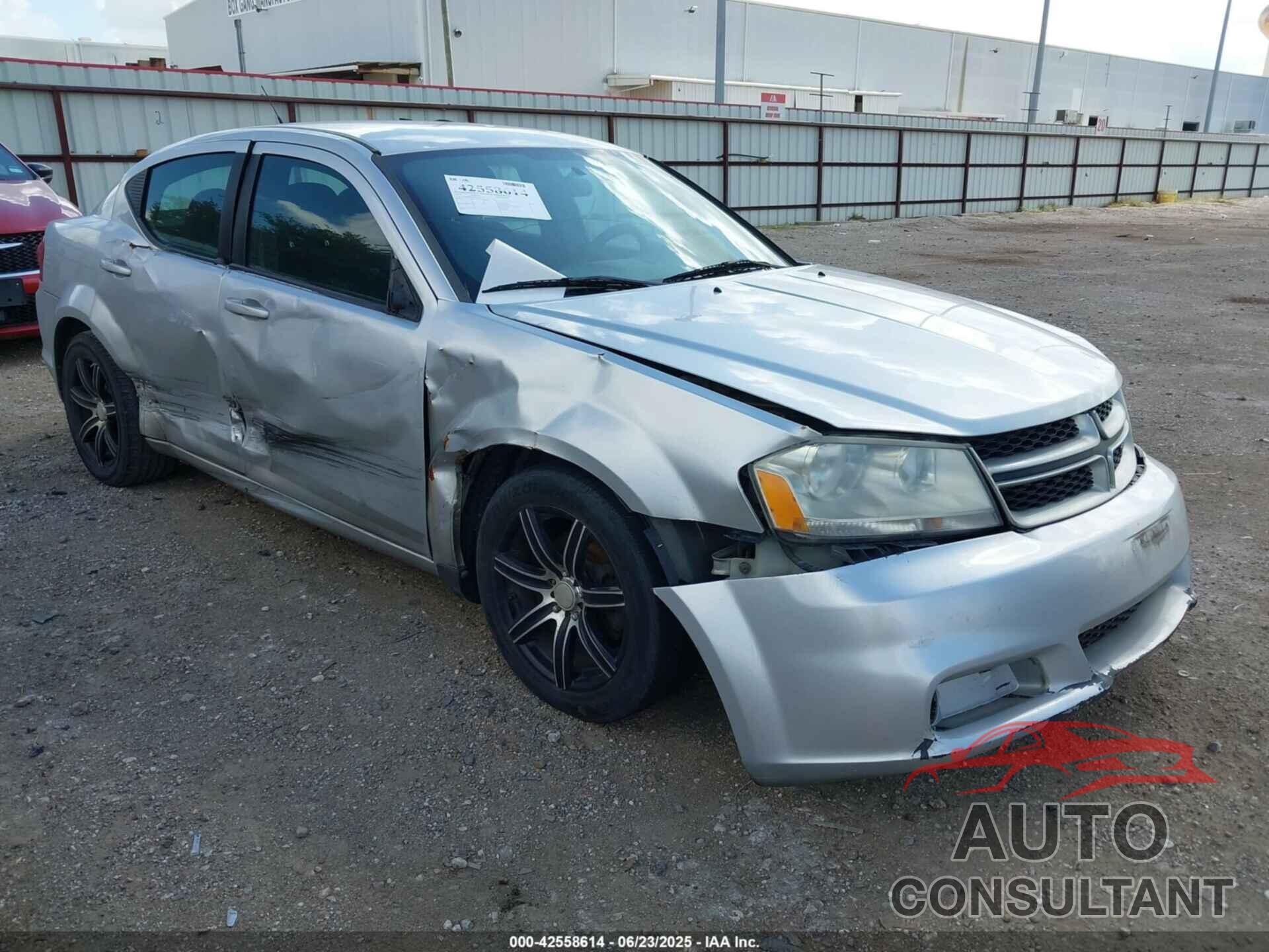 DODGE AVENGER 2011 - 1B3BD4FB2BN523394