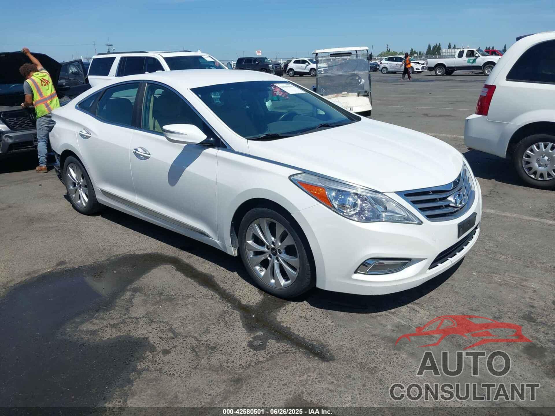 HYUNDAI AZERA 2013 - KMHFG4JG5DA267347