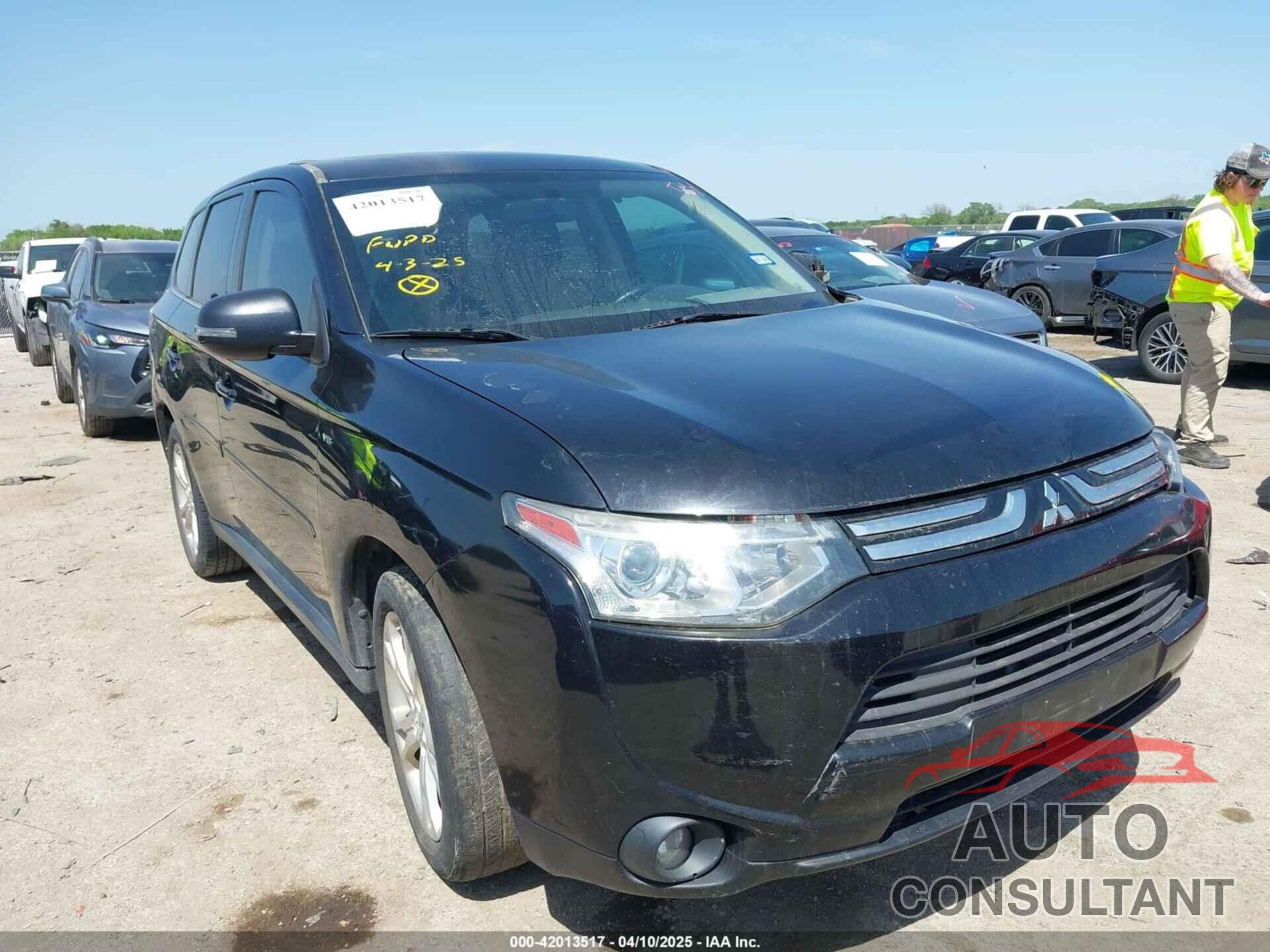 MITSUBISHI OUTLANDER 2014 - JA4JZ4AX5EZ005396