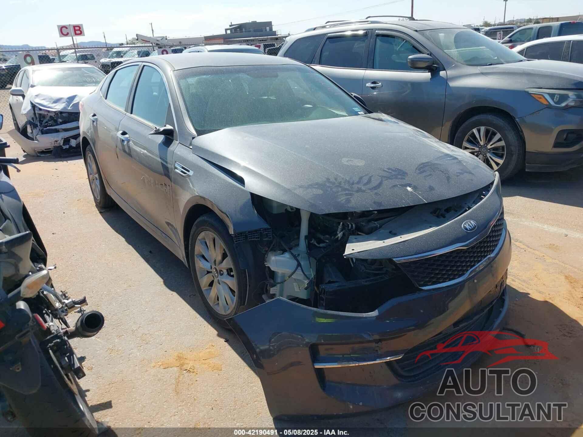 KIA OPTIMA 2017 - 5XXGT4L3XHG162392