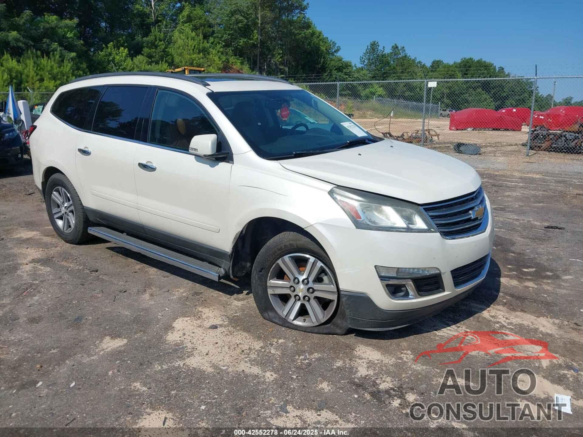 CHEVROLET TRAVERSE 2015 - 1GNKRHKD1FJ132269