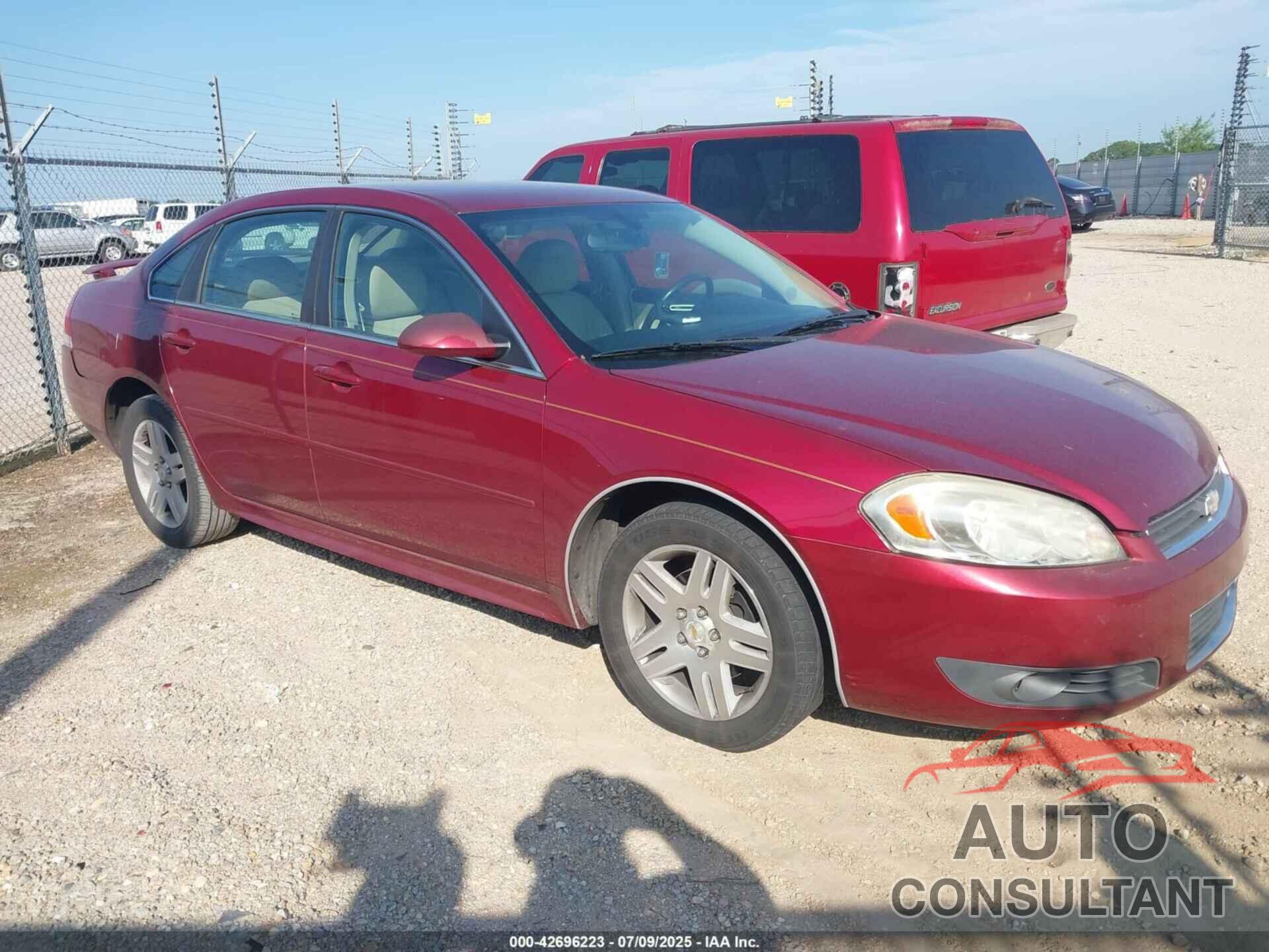 CHEVROLET IMPALA 2010 - 2G1WB5EK0A1208017