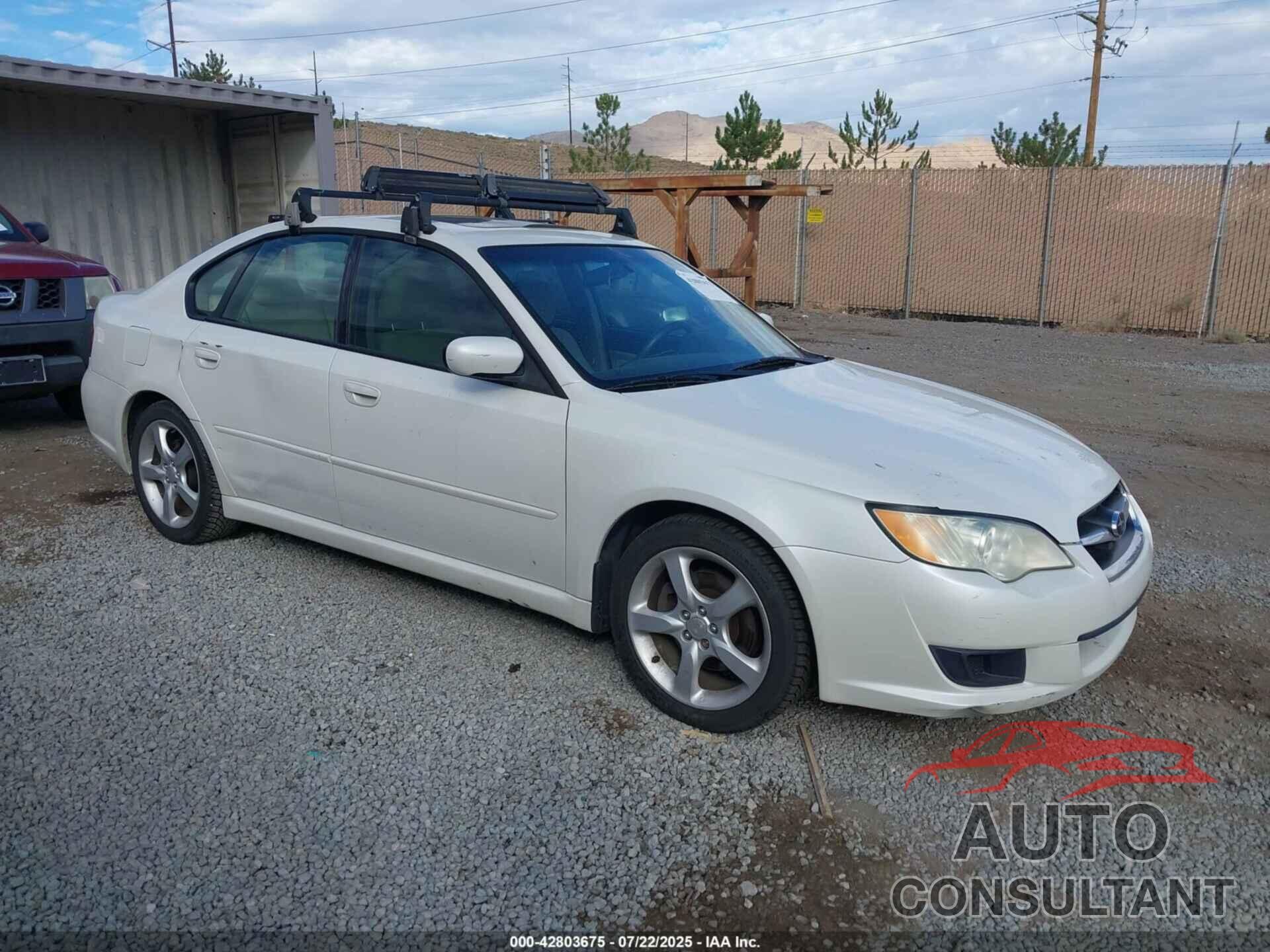 SUBARU LEGACY 2009 - 4S3BL616497234930