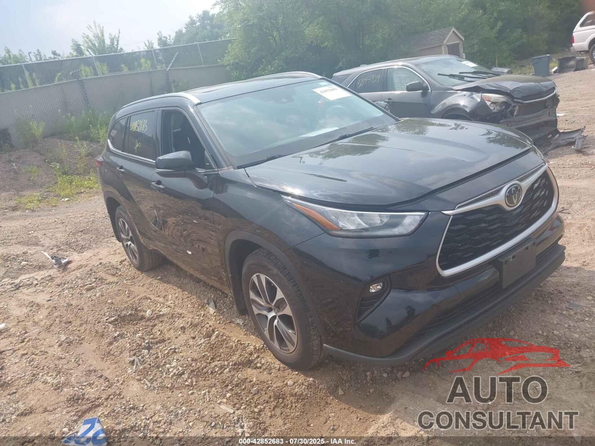TOYOTA HIGHLANDER 2020 - 5TDGZRBH3LS031238