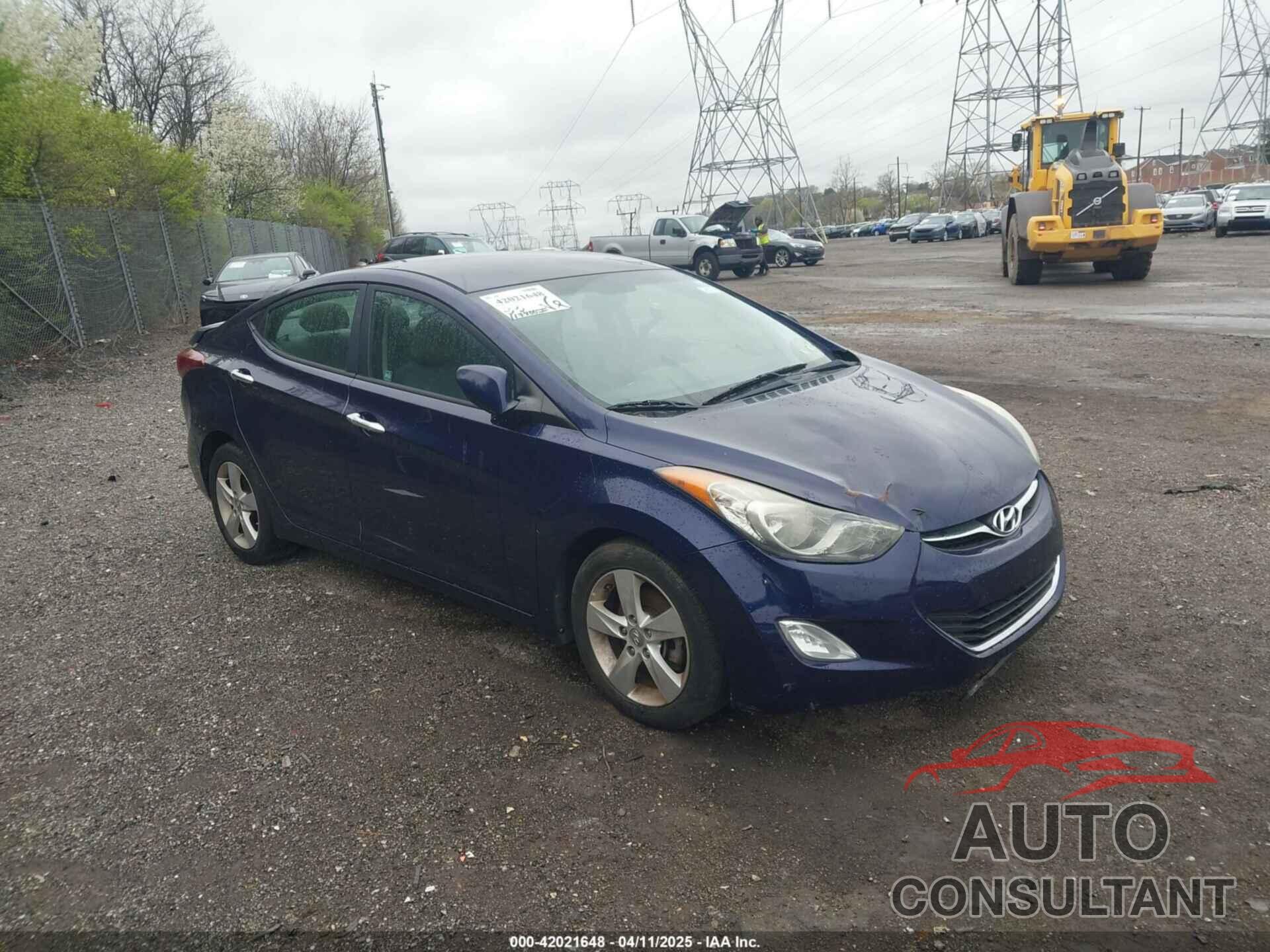 HYUNDAI ELANTRA 2013 - 5NPDH4AE6DH438171