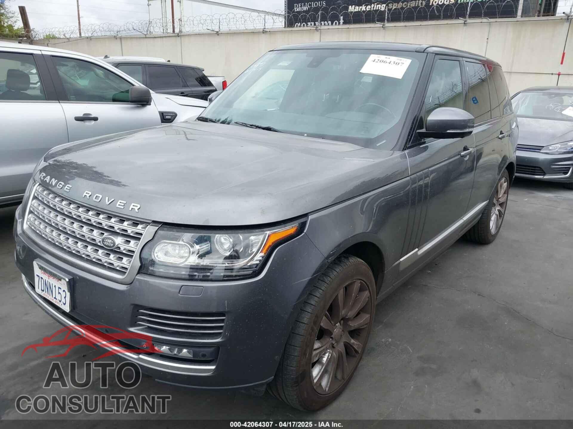LAND ROVER RANGE ROVER 2014 - SALGS2EF9EA149261