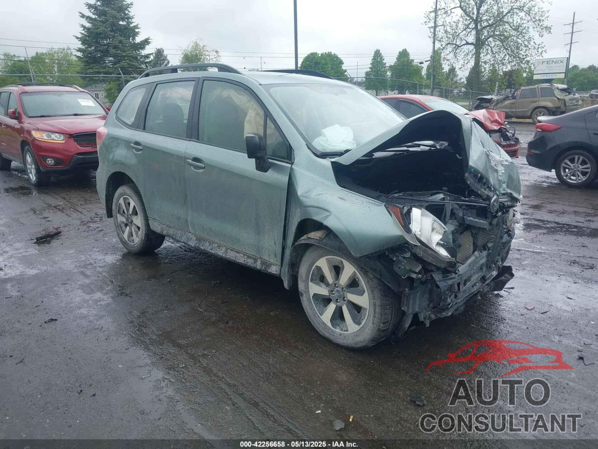 SUBARU FORESTER 2018 - JF2SJABC6JH592446