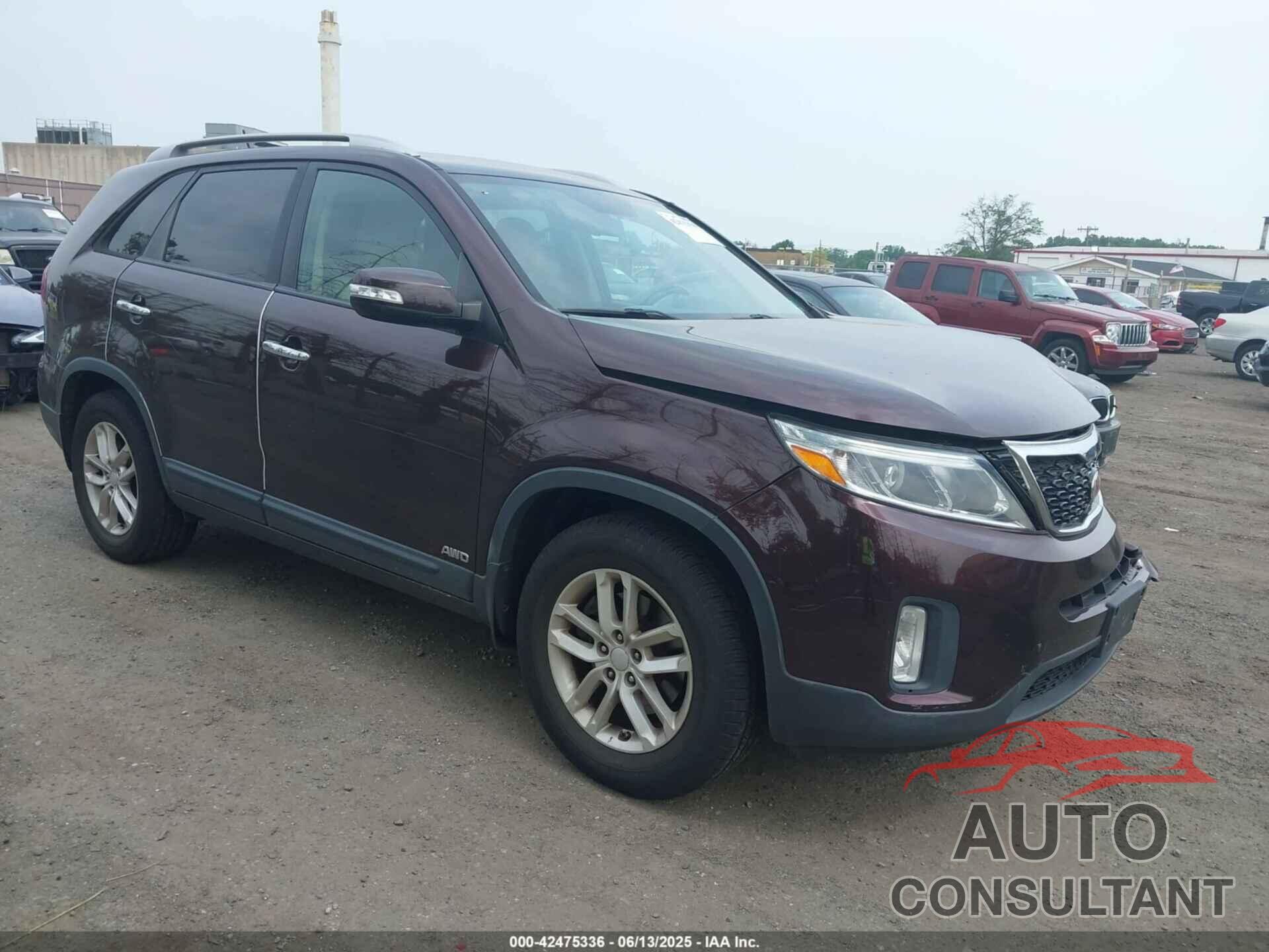 KIA SORENTO 2015 - 5XYKTCA63FG555029