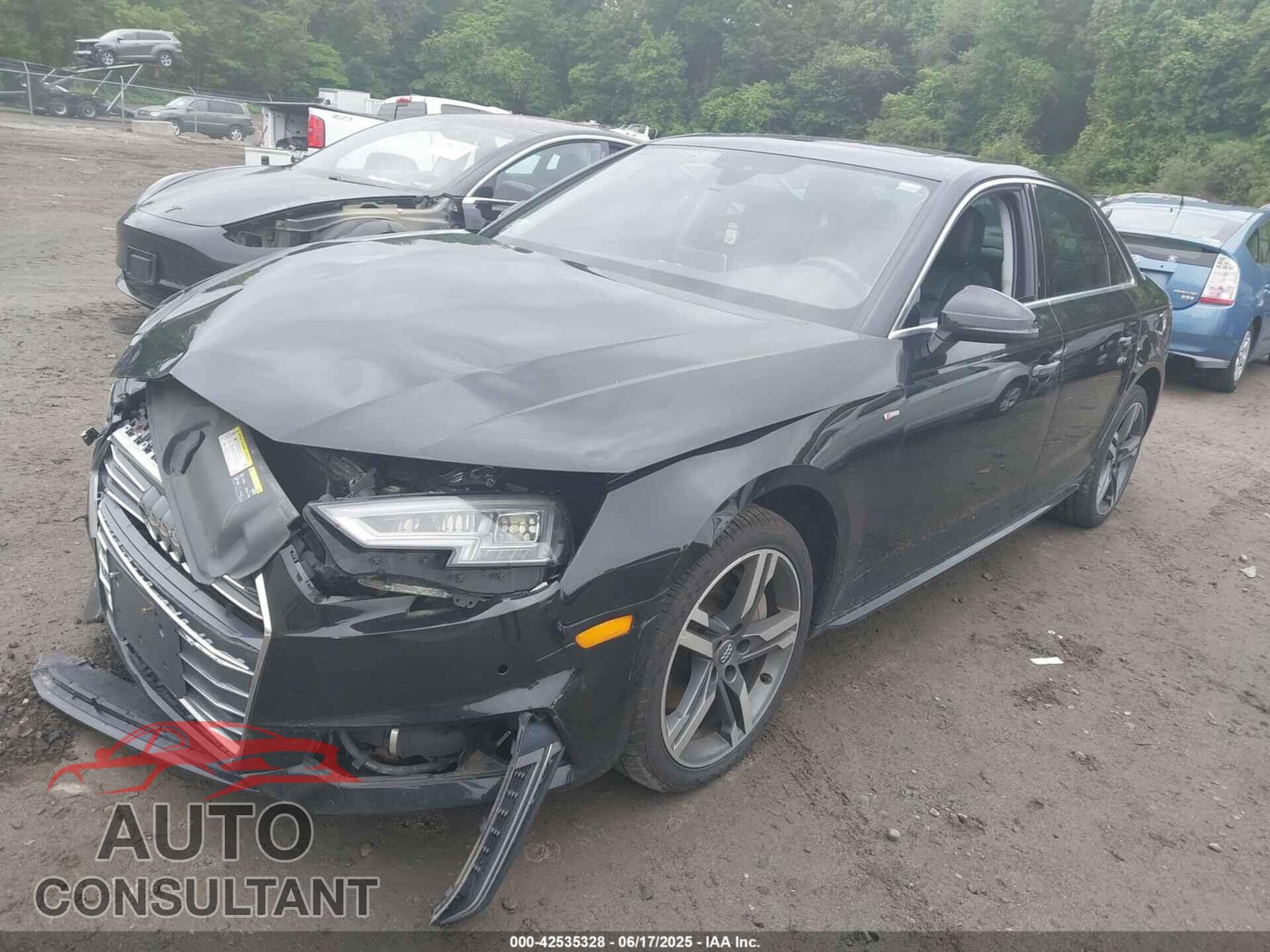AUDI A4 2017 - WAUENAF42HN040468