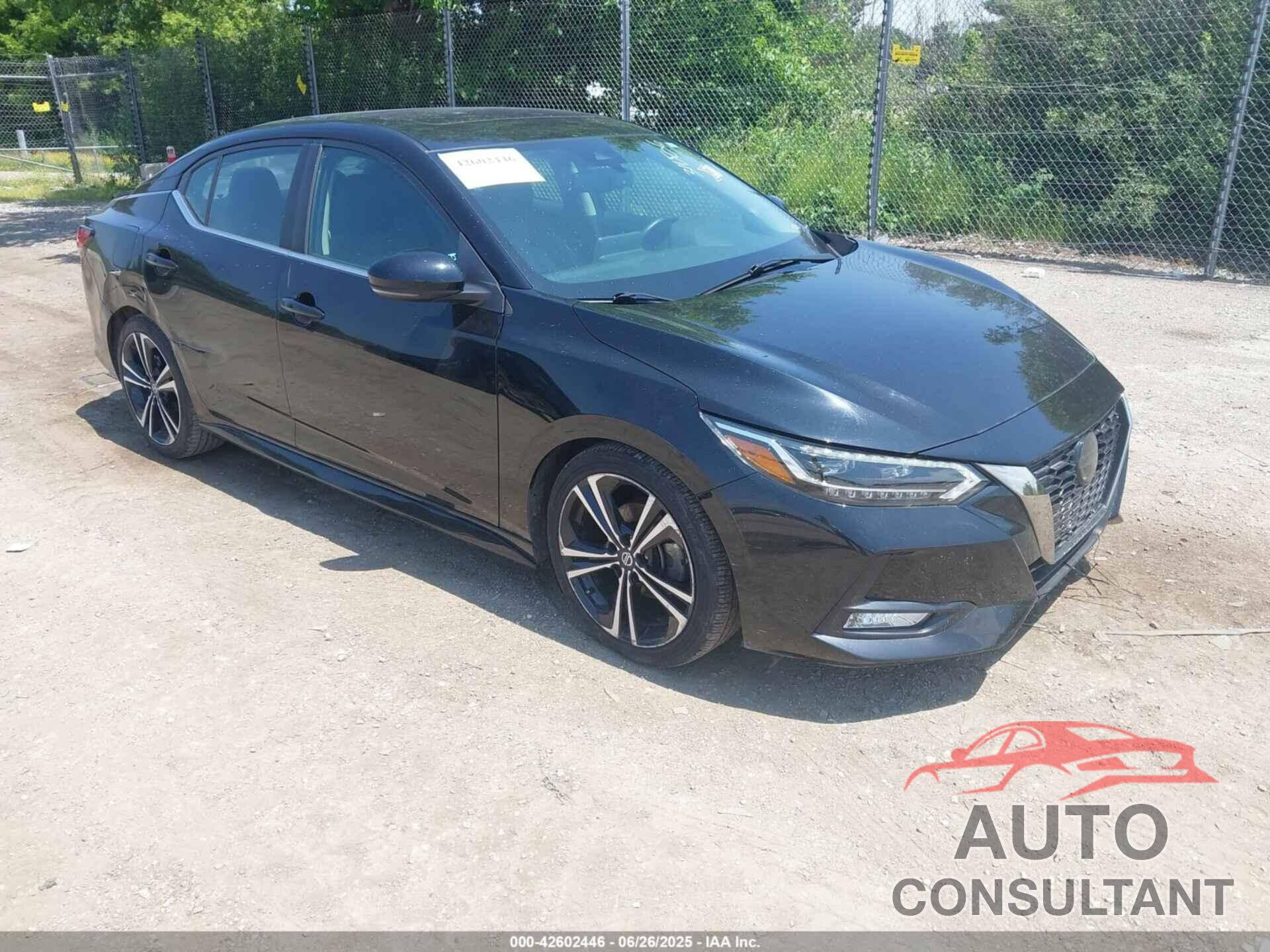 NISSAN SENTRA 2020 - 3N1AB8DV7LY311506