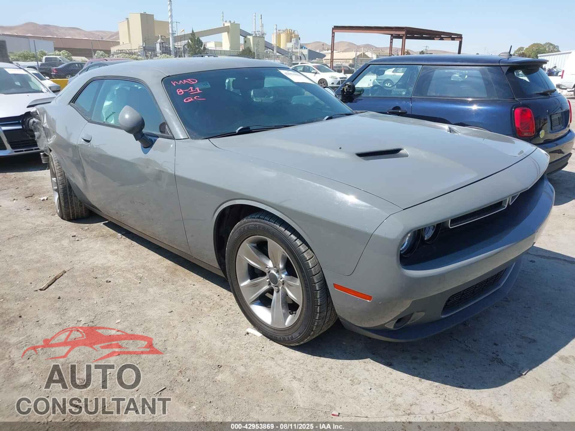 DODGE CHALLENGER 2019 - 2C3CDZAG0KH669650