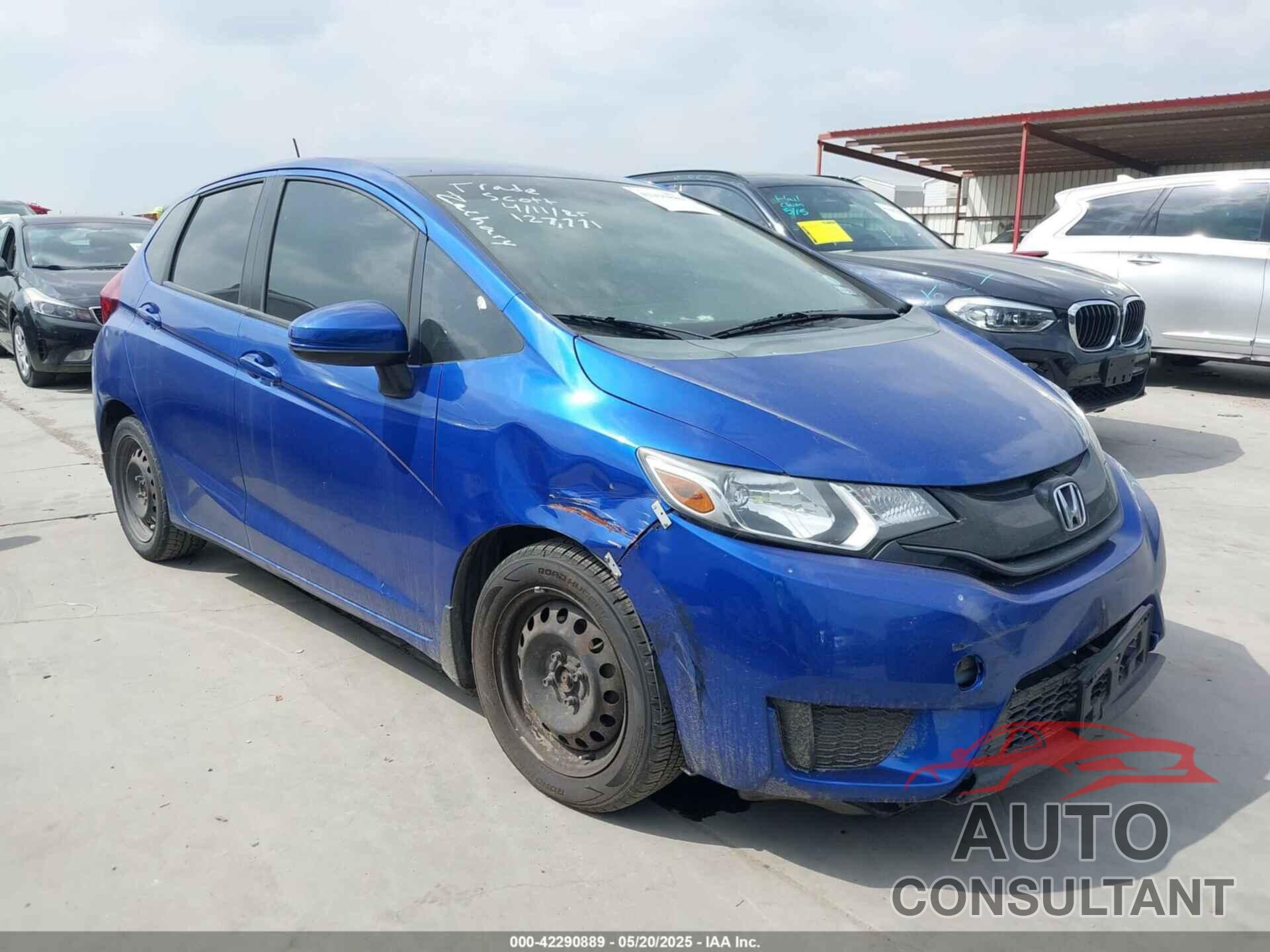 HONDA FIT 2017 - 3HGGK5H58HM712997