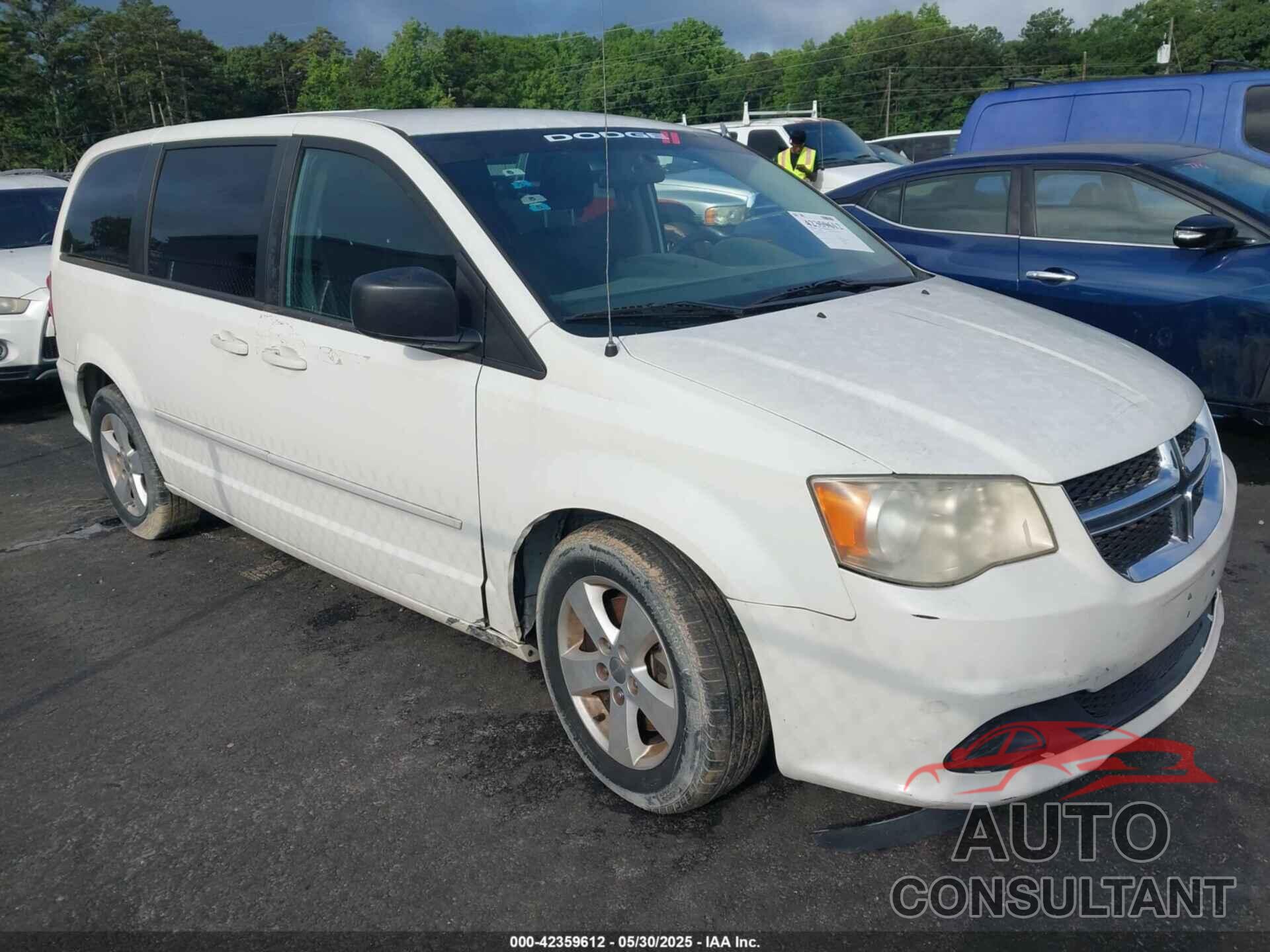 DODGE GRAND CARAVAN 2013 - 2C4RDGBG0DR515915