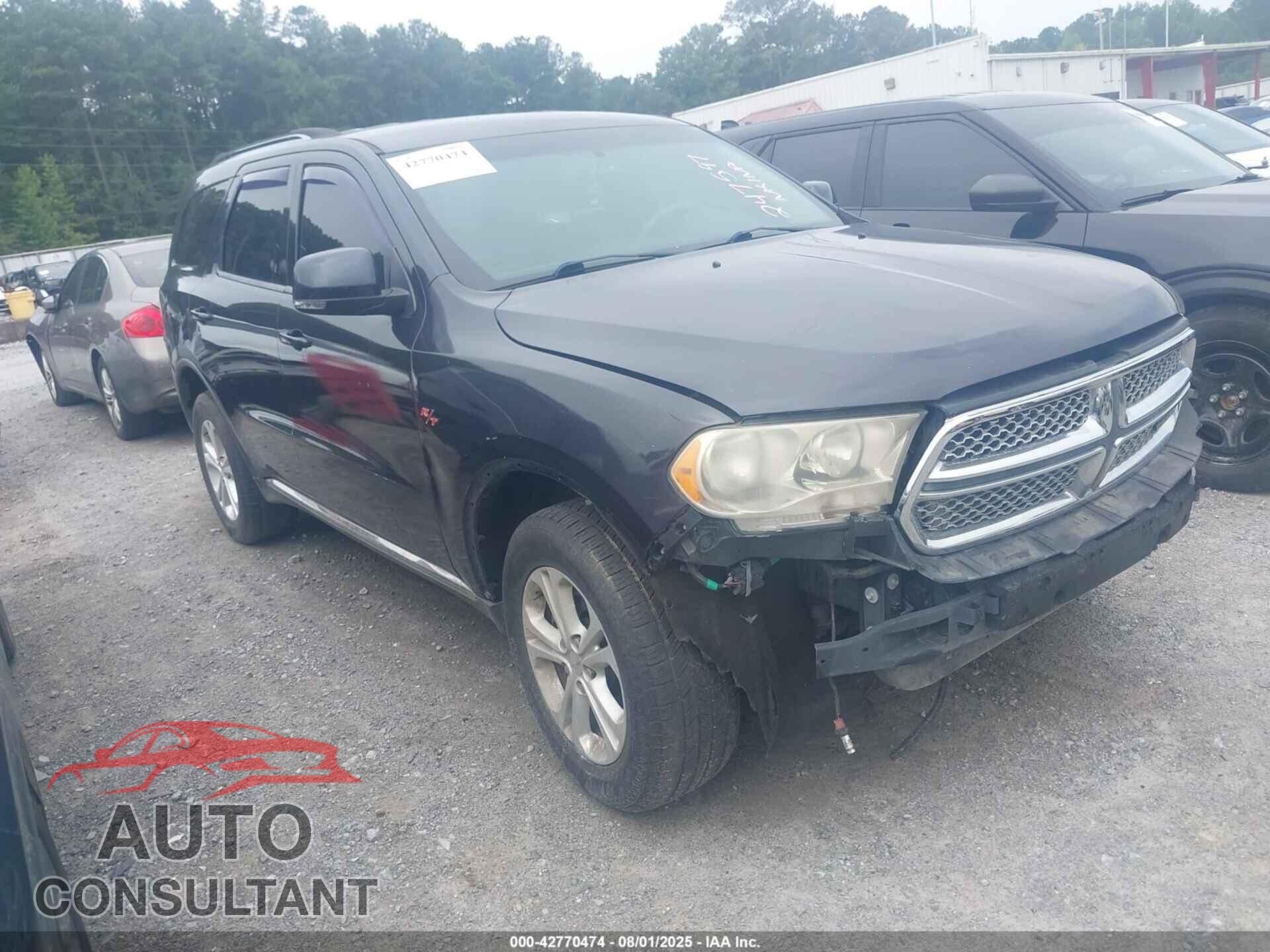 DODGE DURANGO 2012 - 1C4SDHDT7CC247597