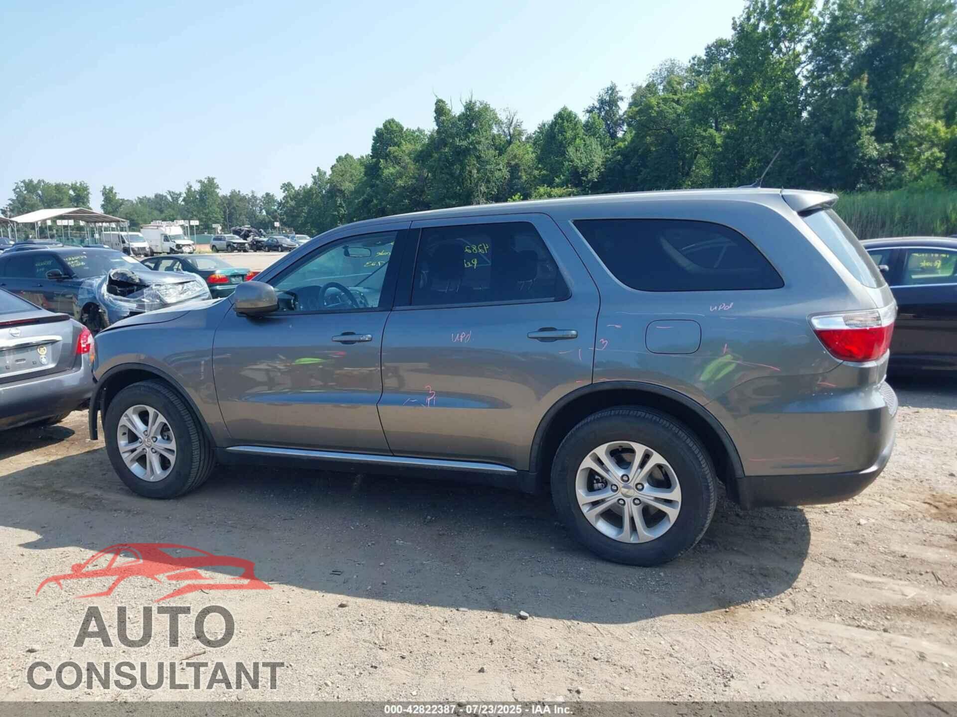 DODGE DURANGO 2012 - 1C4RDJAG1CC207237