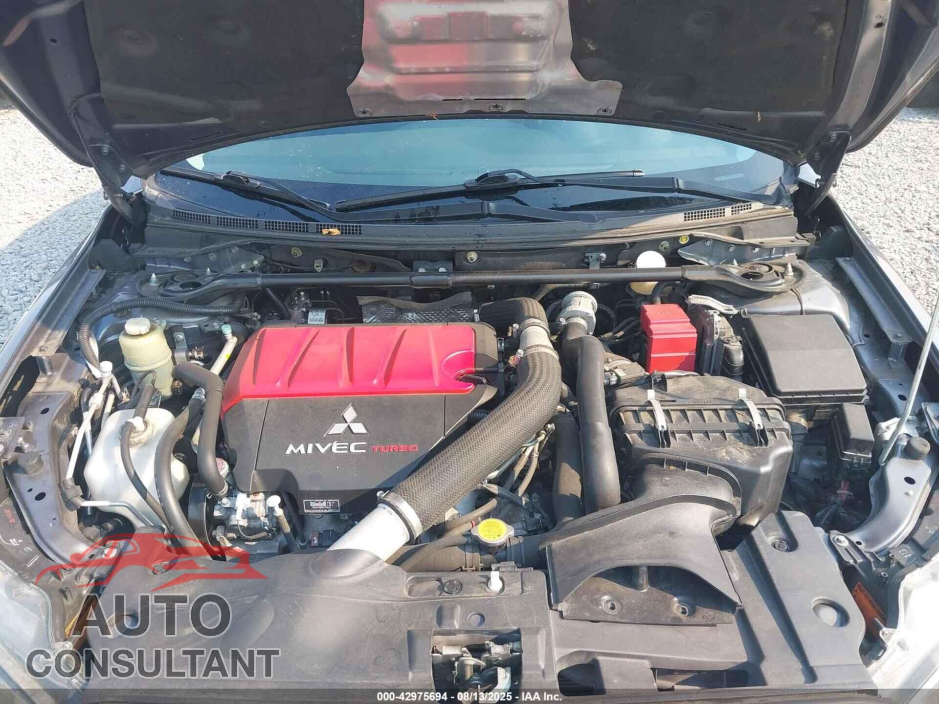 MITSUBISHI LANCER EVOLUTION 2010 - JA32W8FV6AU016429