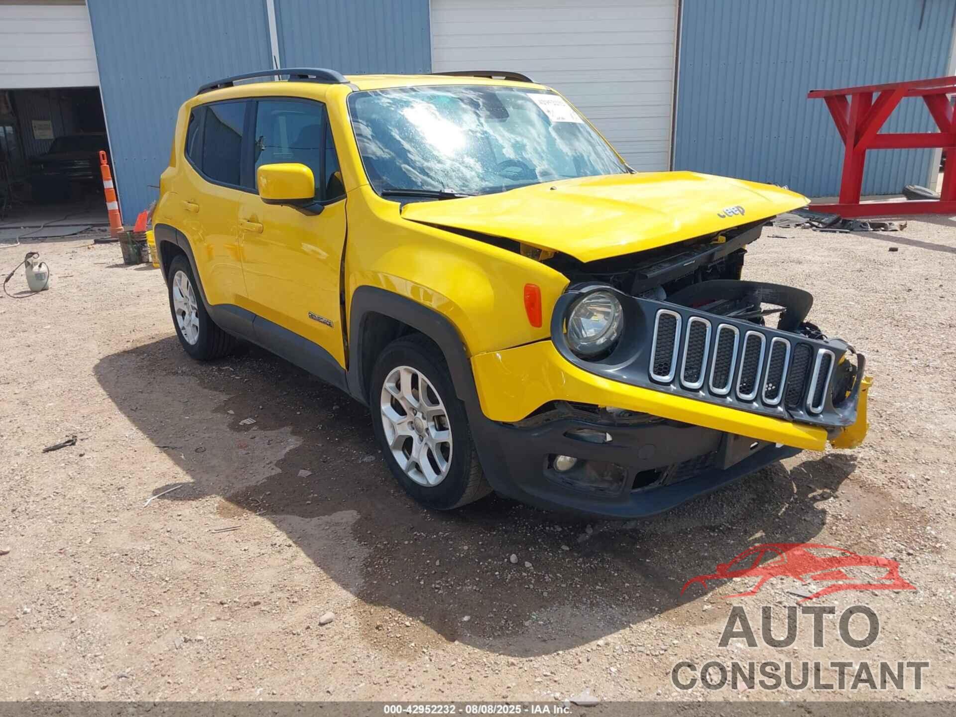 JEEP RENEGADE 2018 - ZACCJABB2JPJ27064