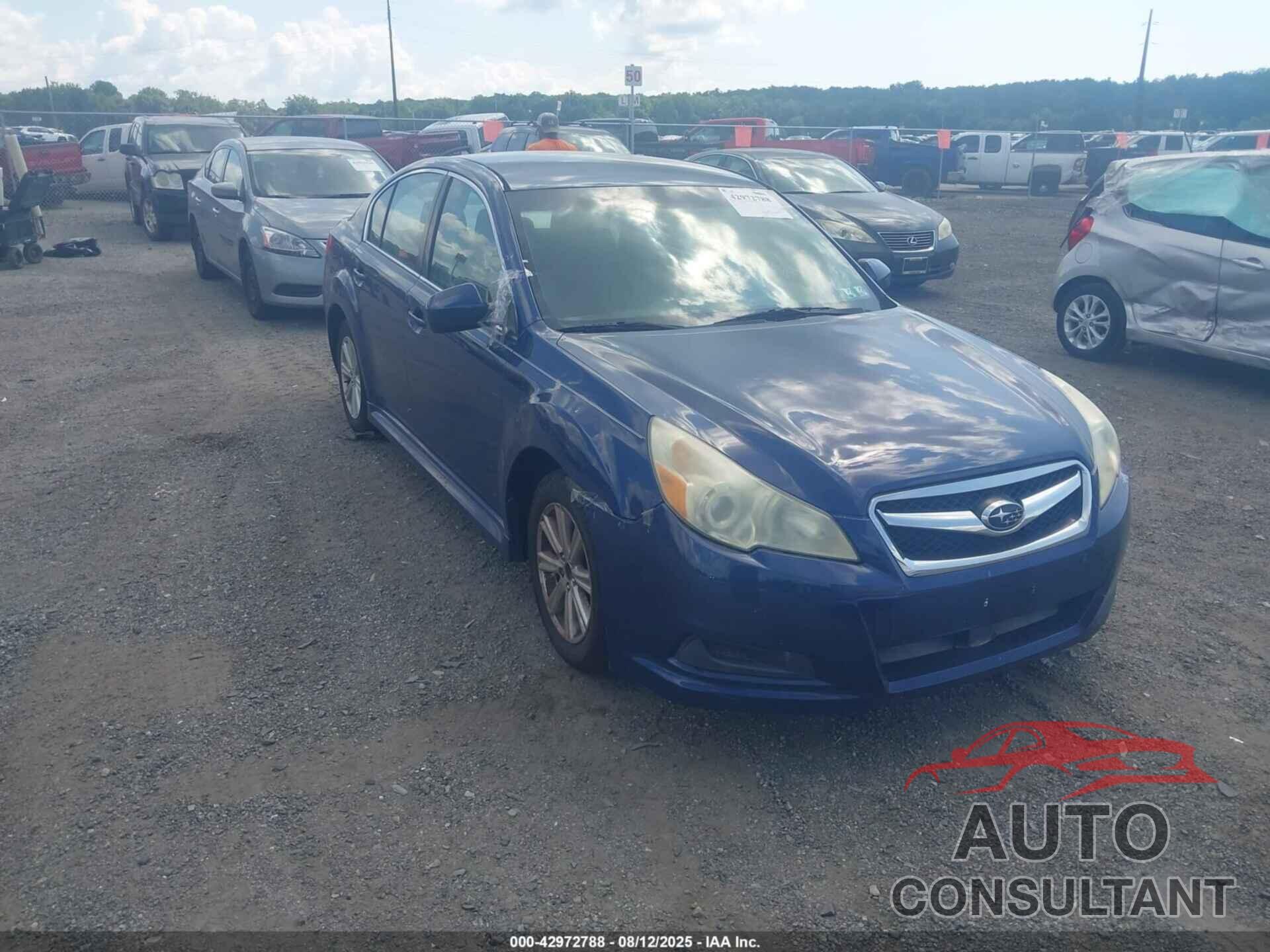 SUBARU LEGACY 2010 - 4S3BMCC62A3236342