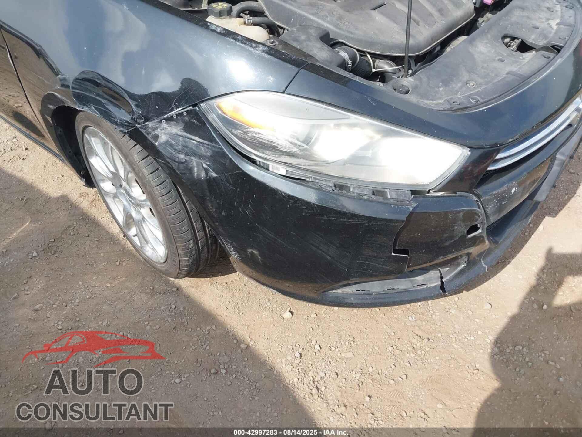 DODGE DART 2013 - 1C3CDFCH4DD134969