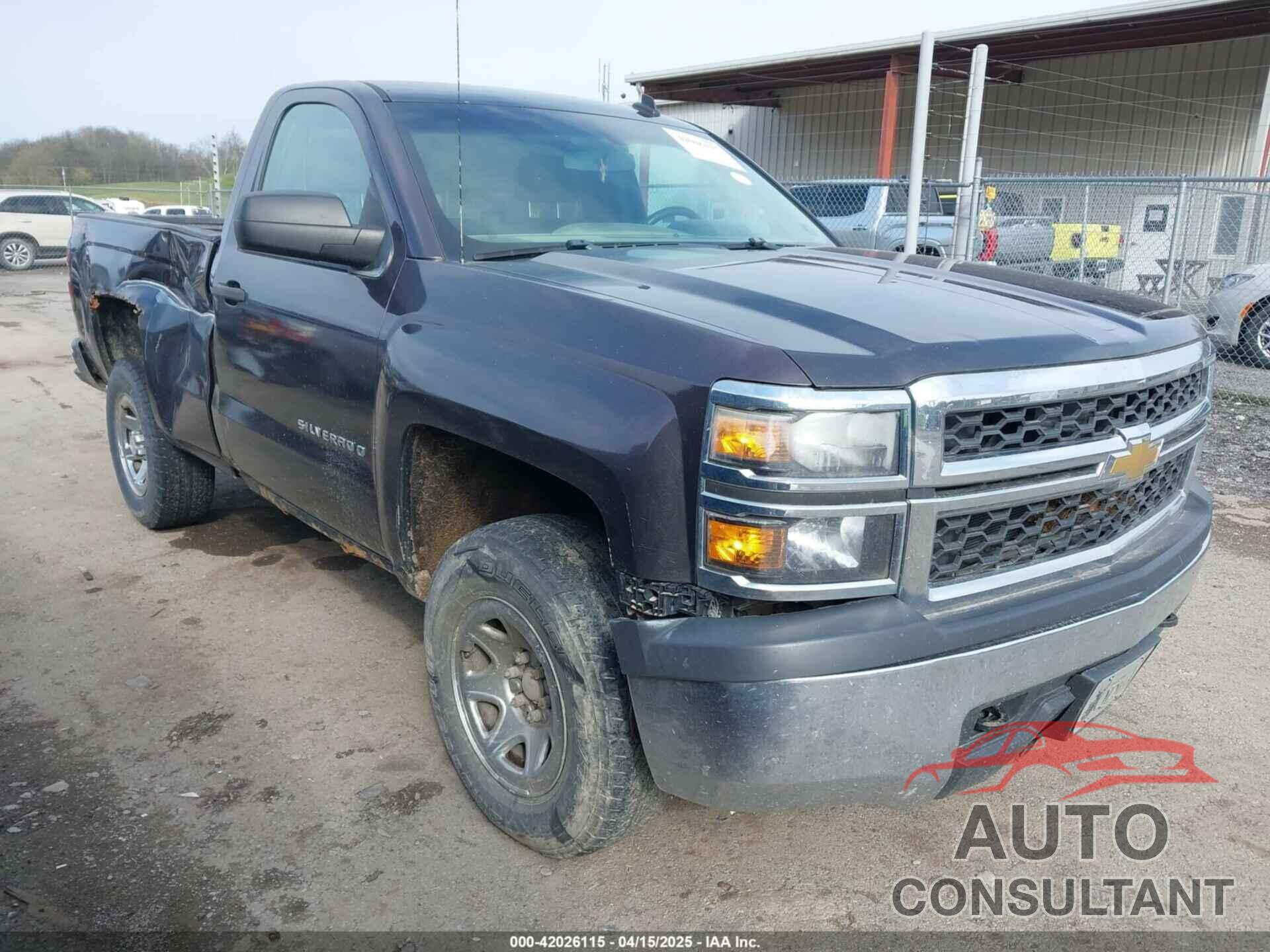 CHEVROLET SILVERADO 1500 2014 - 1GCNKPEC6EZ296723