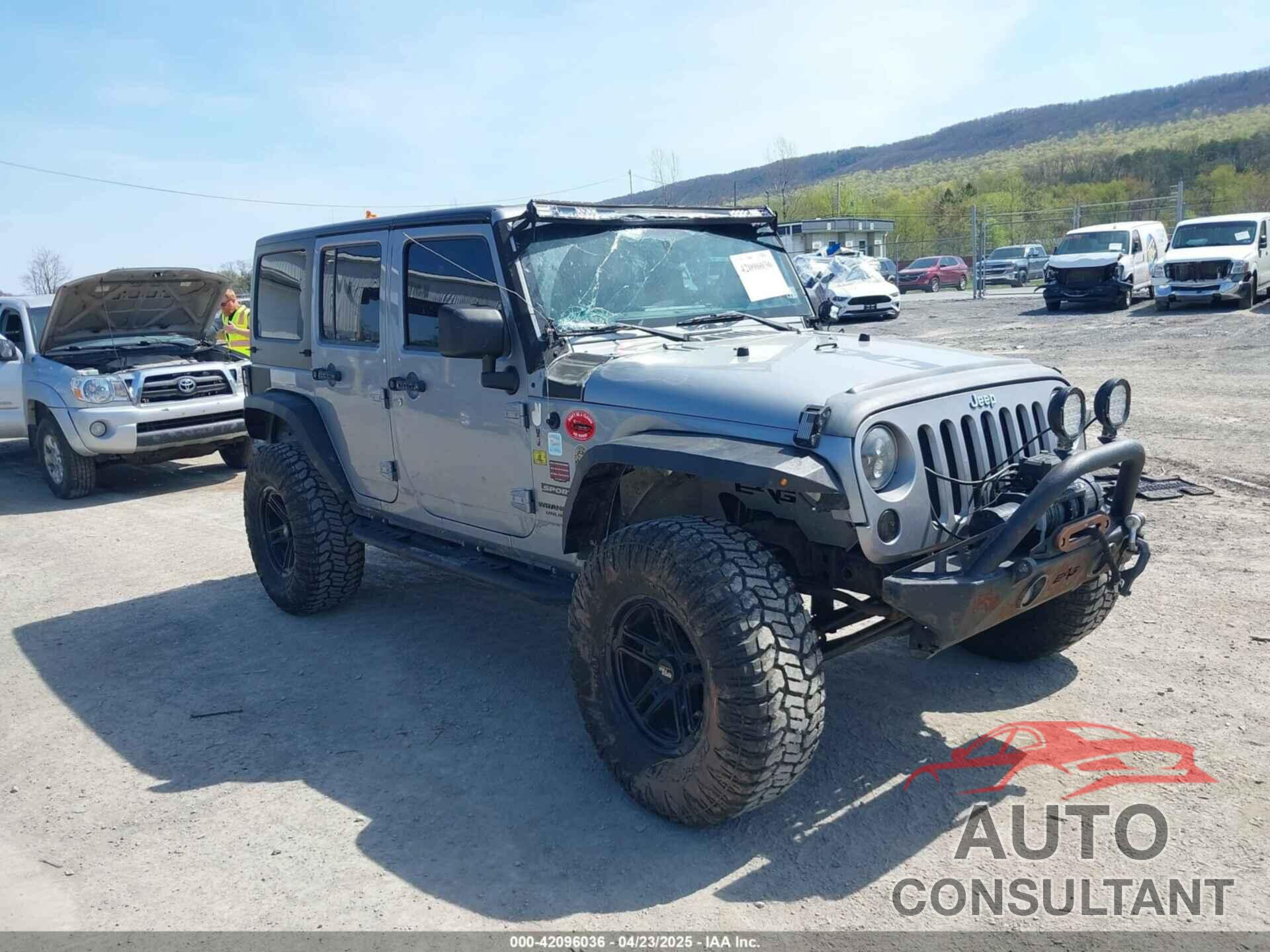 JEEP WRANGLER UNLIMITED 2014 - 1C4BJWDGXEL156813