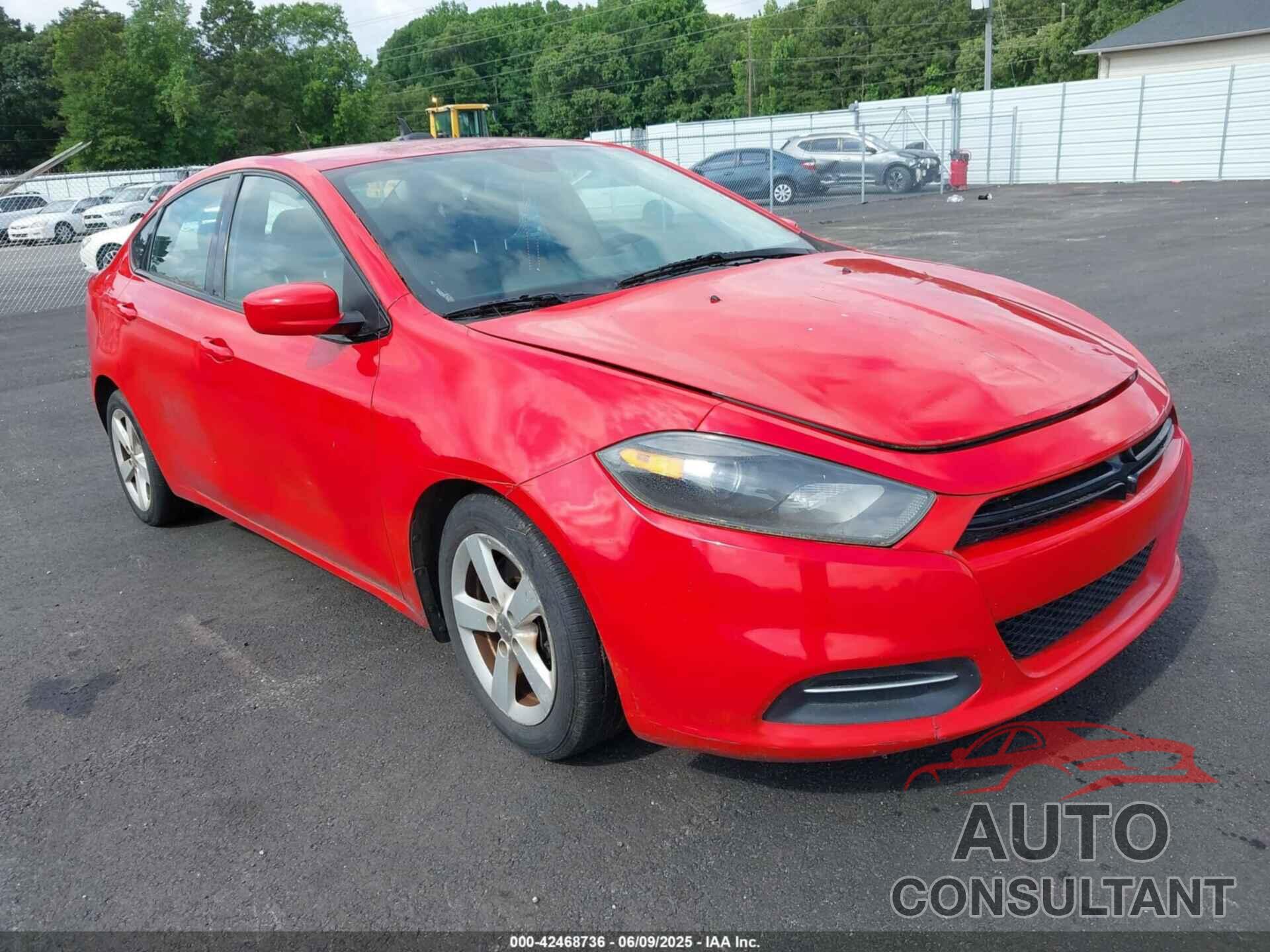 DODGE DART 2016 - 1C3CDFBB6GD717397