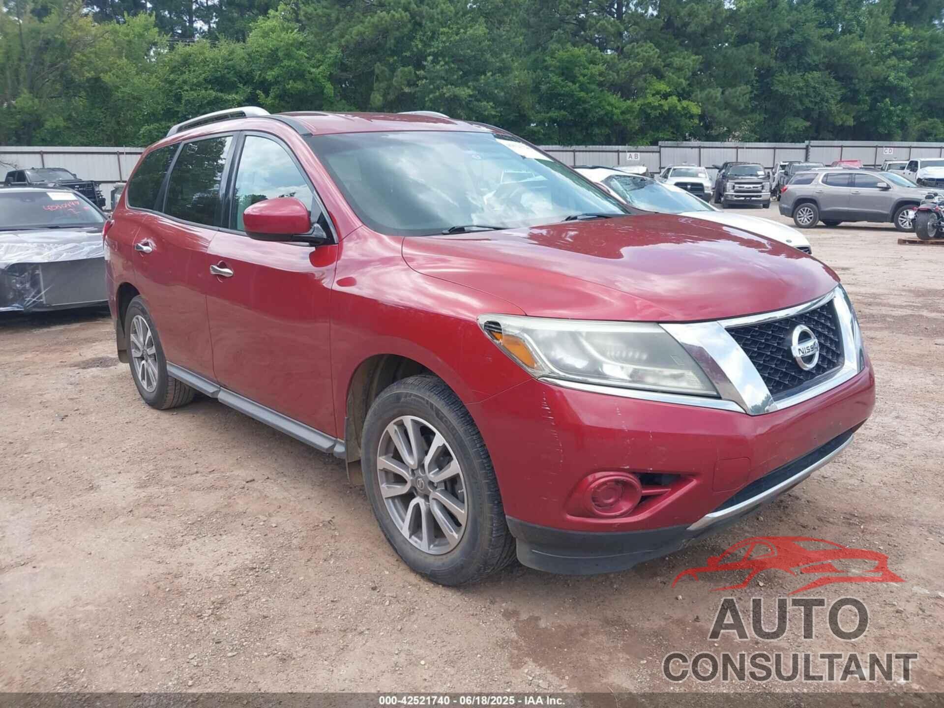 NISSAN PATHFINDER 2013 - 5N1AR2MN4DC628607