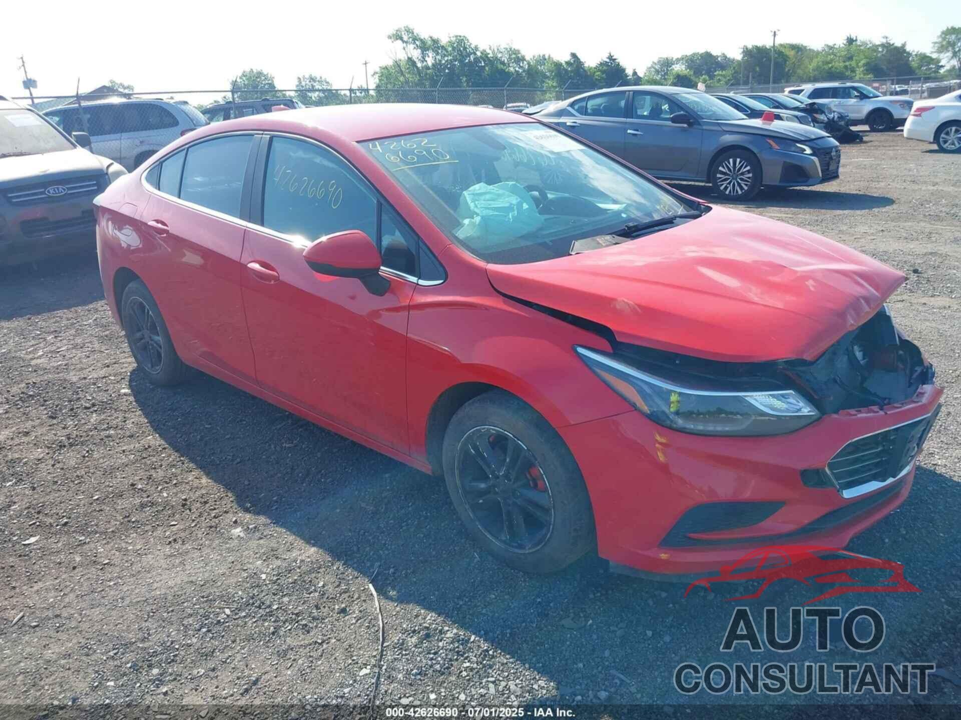 CHEVROLET CRUZE 2016 - 1G1BE5SM5G7254059