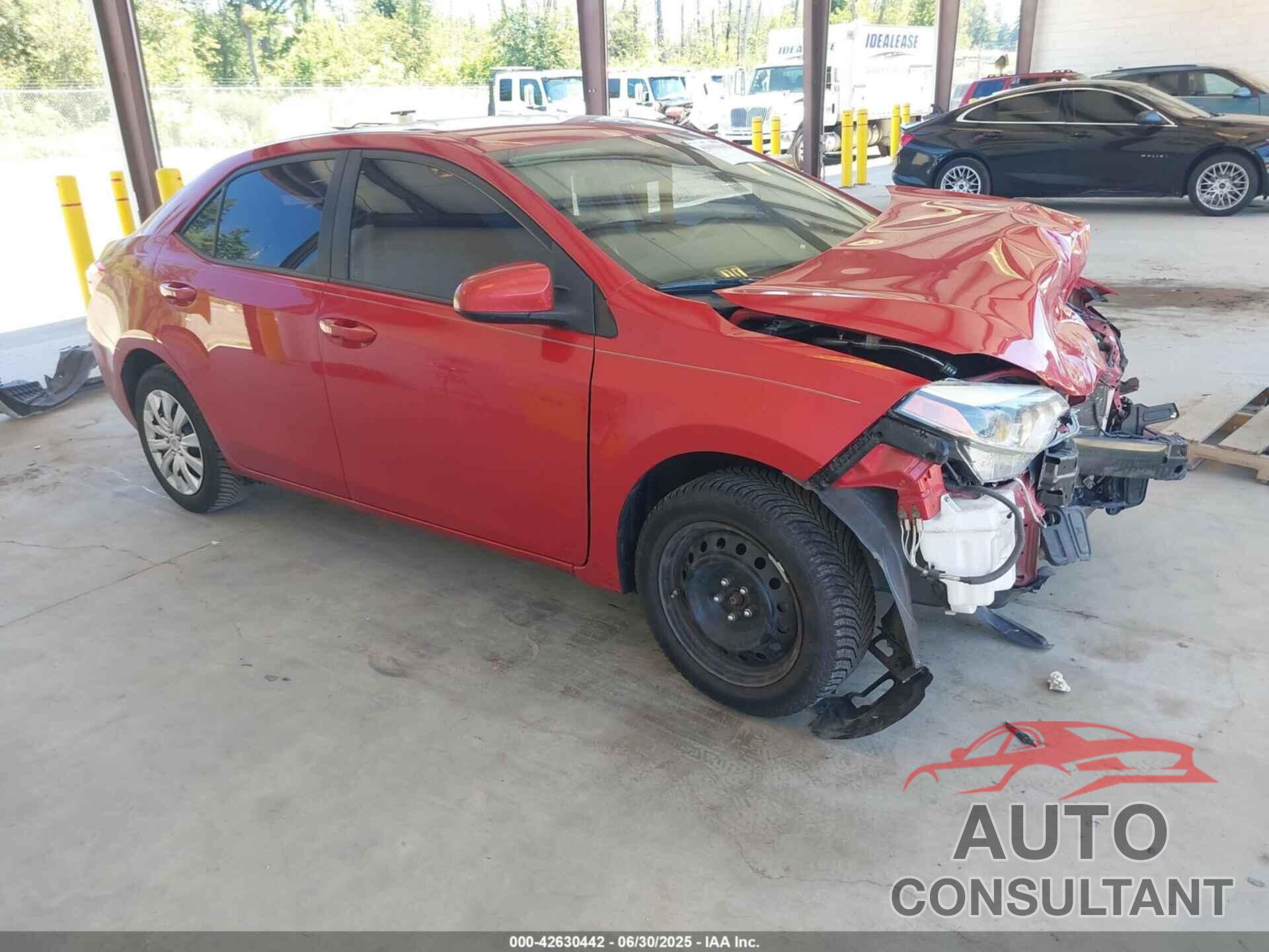 TOYOTA COROLLA 2015 - 2T1BURHE6FC412777