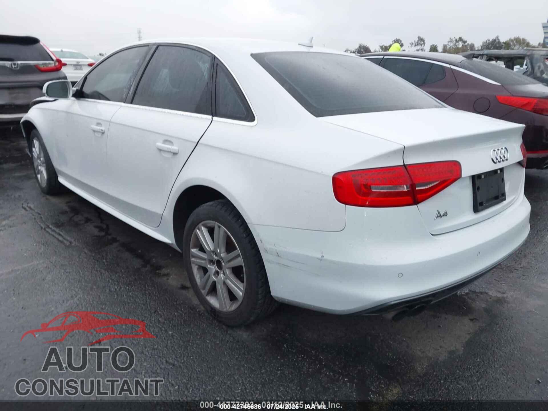 AUDI A4 2014 - WAUEFAFL8EA006851