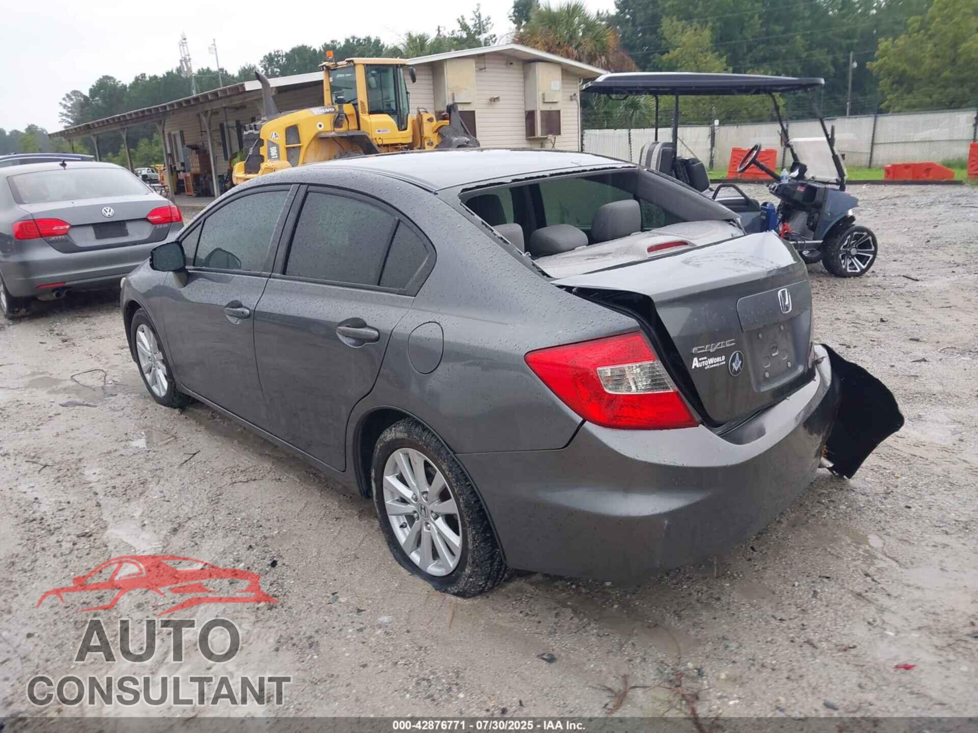 HONDA CIVIC 2012 - 2HGFB2F88CH505914