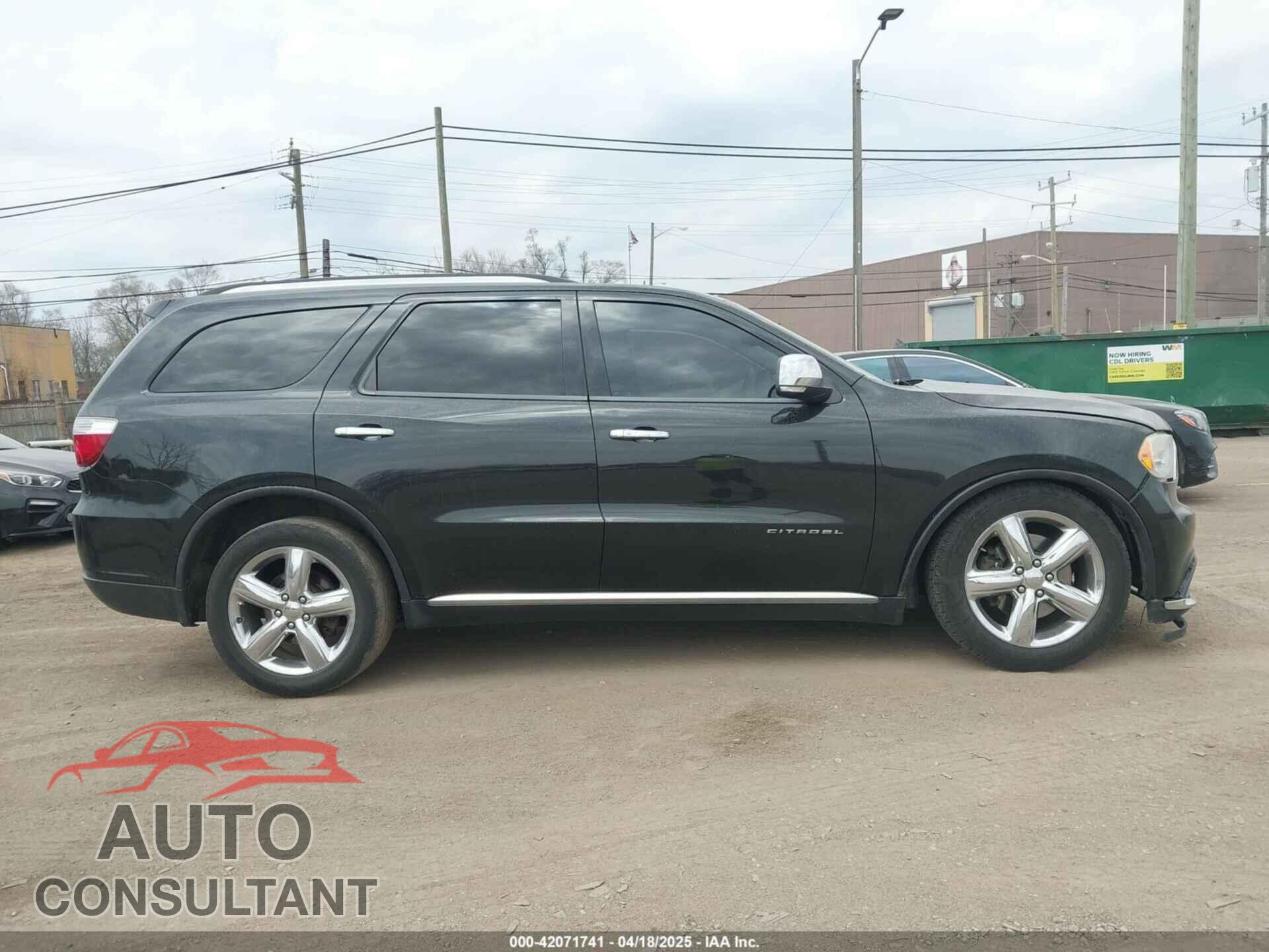 DODGE DURANGO 2013 - 1C4SDJET8DC632951