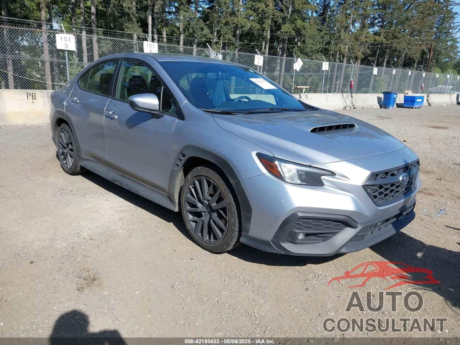 SUBARU WRX 2022 - JF1VBAF65N9032677