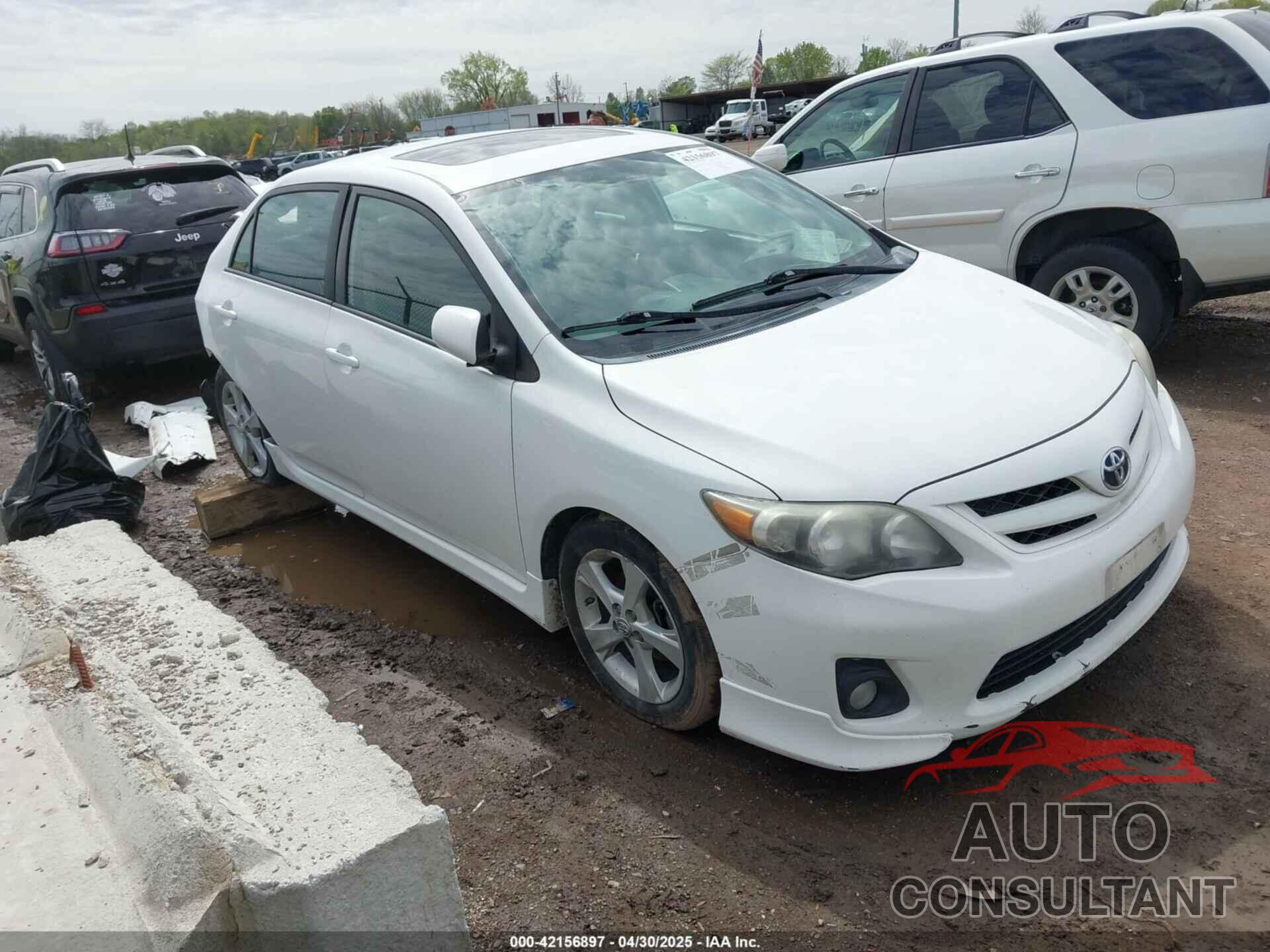 TOYOTA COROLLA 2012 - 2T1BU4EE5CC830329