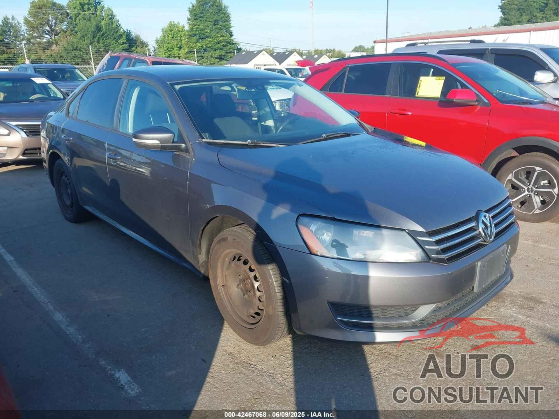 VOLKSWAGEN PASSAT 2014 - 1VWAT7A36EC052846