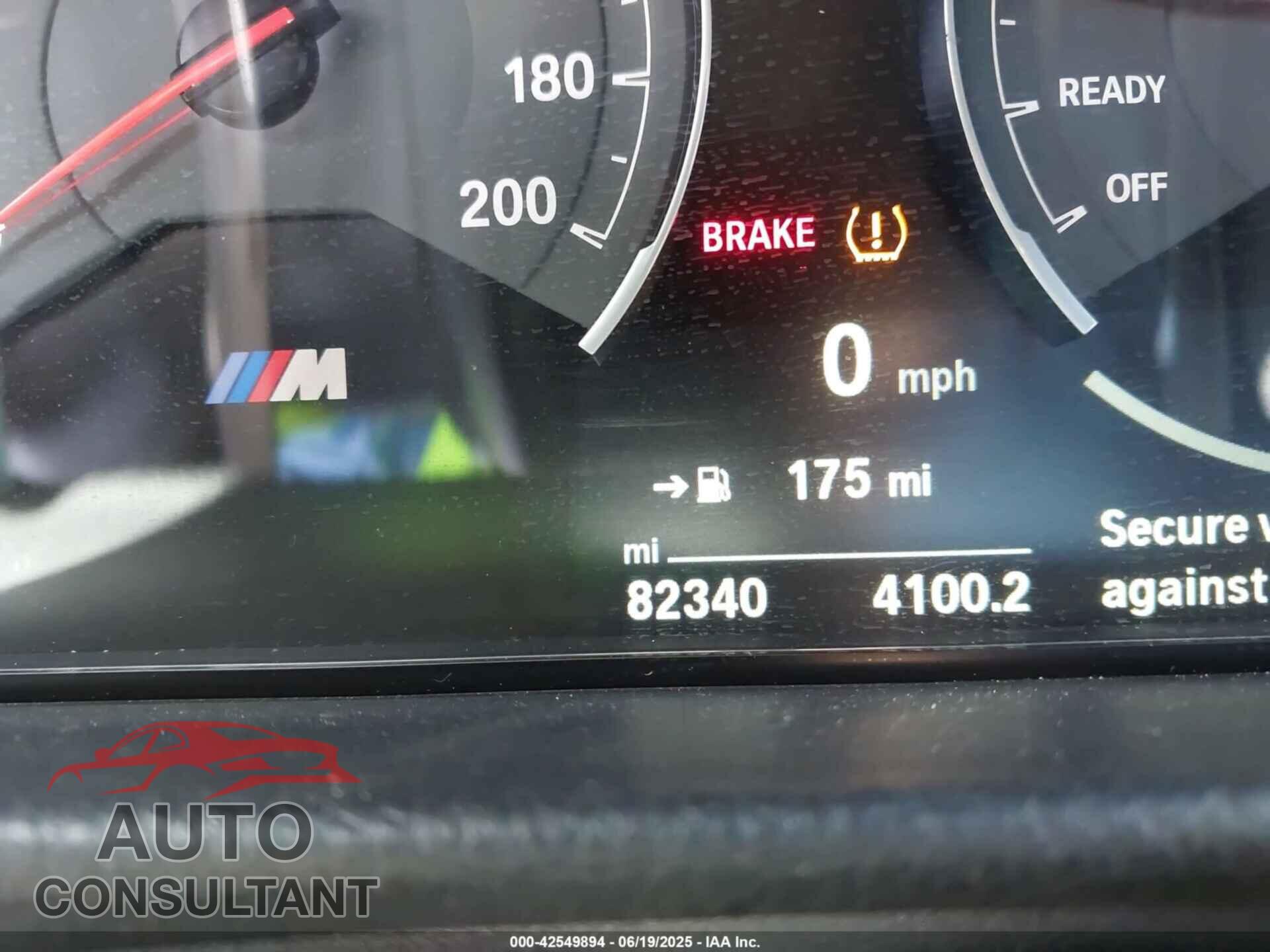 BMW M3 2016 - WBS8M9C50G5D30278