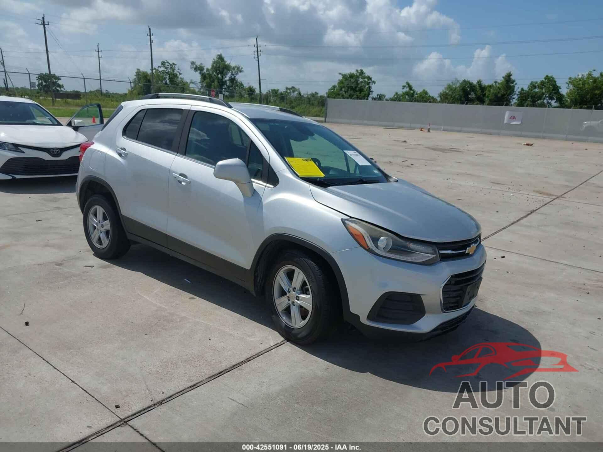 CHEVROLET TRAX 2018 - KL7CJLSB6JB644132